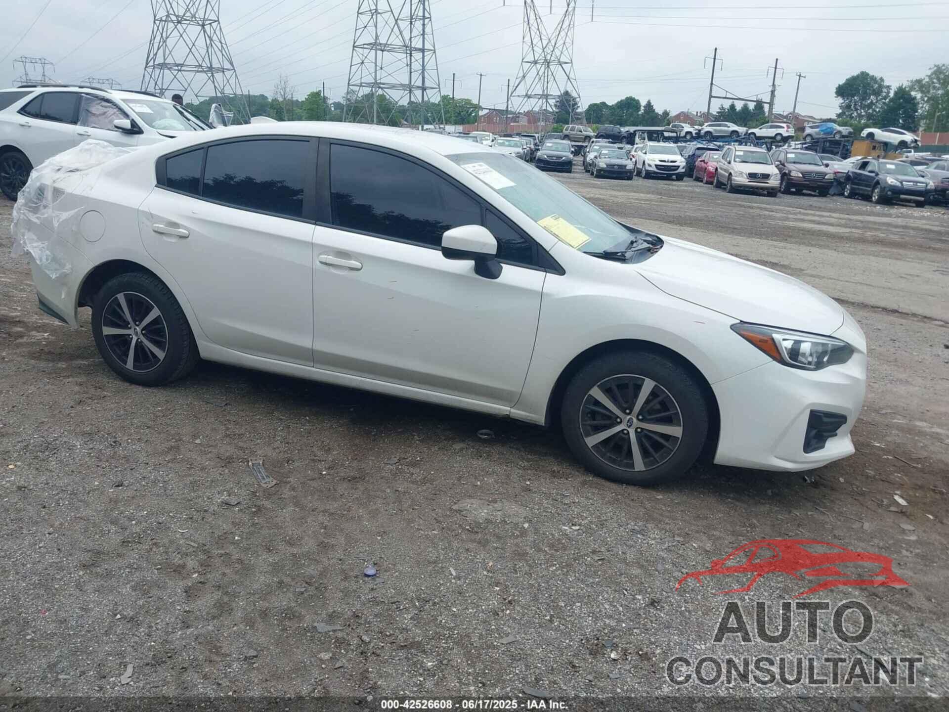 SUBARU IMPREZA 2019 - 4S3GKAC69K3621107