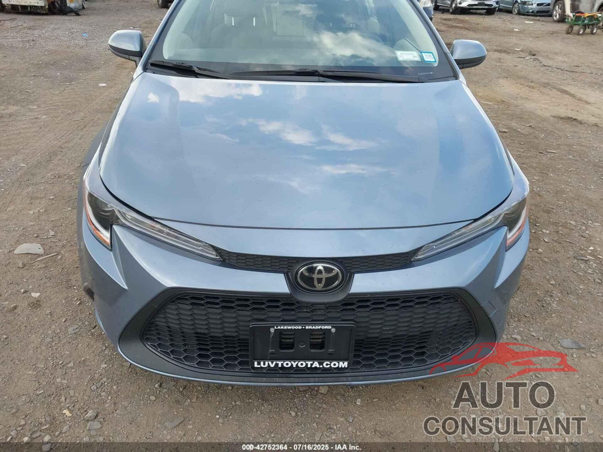 TOYOTA COROLLA 2022 - JTDVPMAE2N3031646