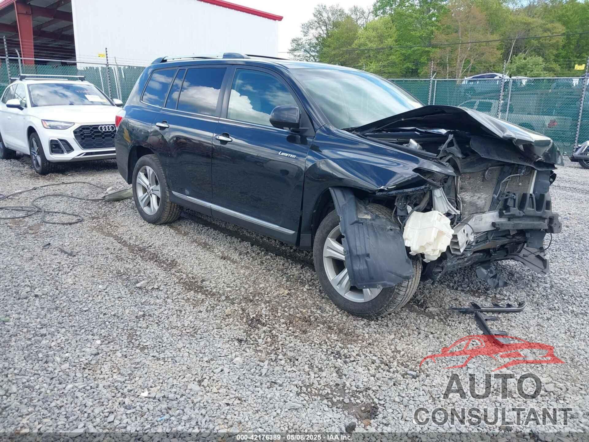 TOYOTA HIGHLANDER 2013 - 5TDDK3EH2DS213790