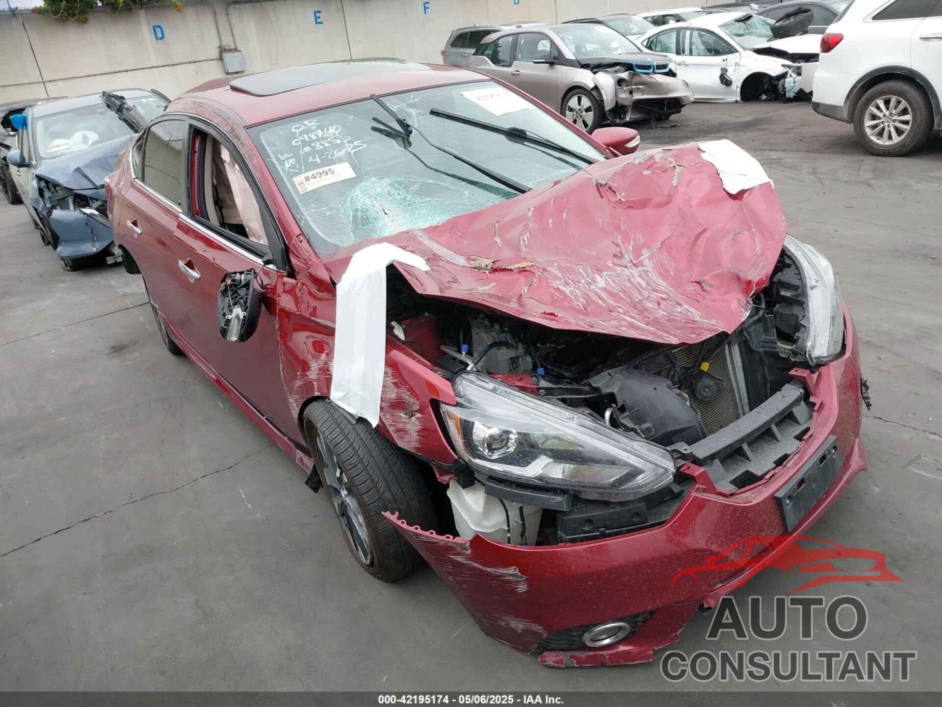NISSAN SENTRA 2019 - 3N1AB7AP9KY328855