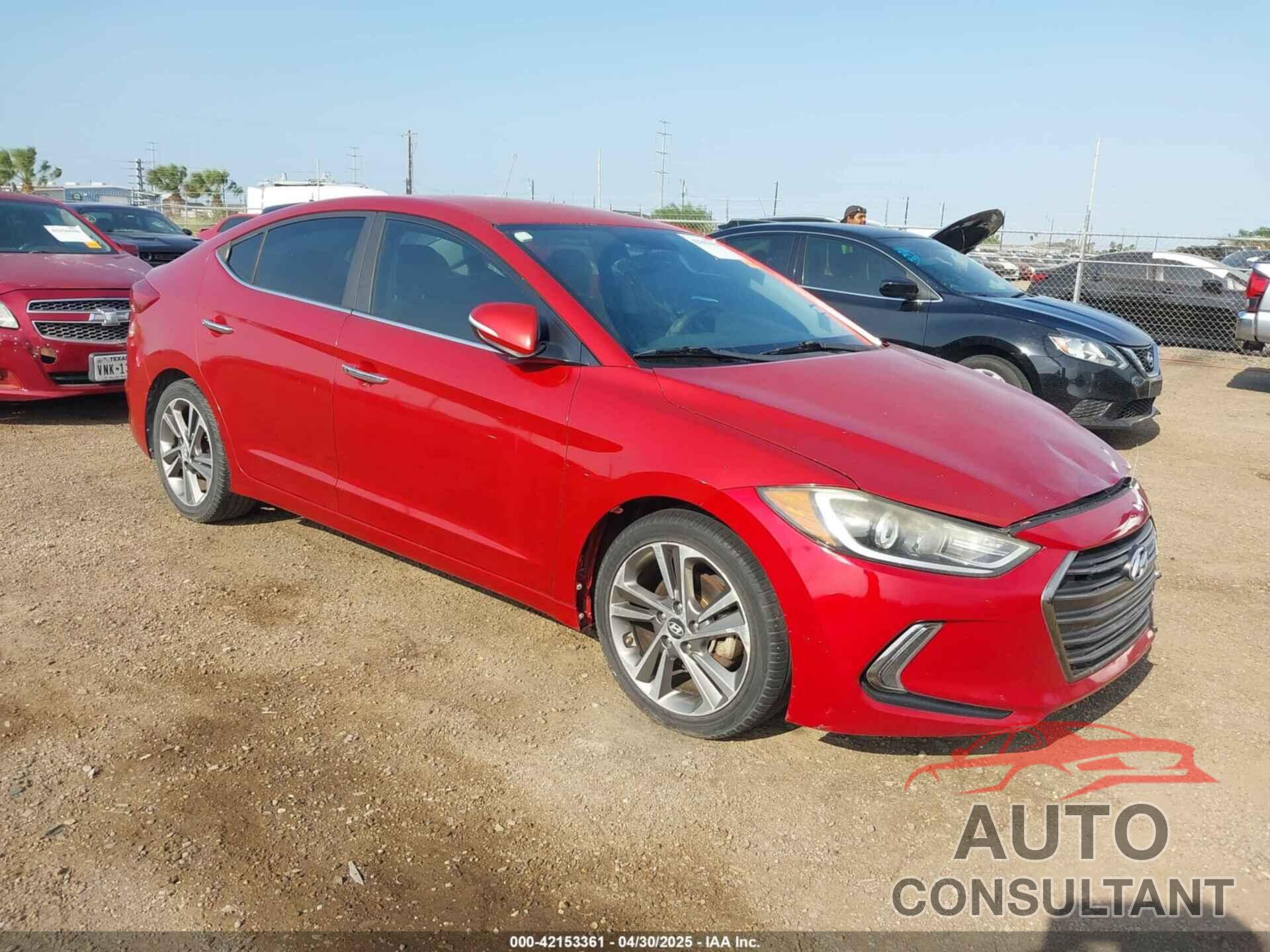 HYUNDAI ELANTRA 2017 - 5NPD84LF1HH006390
