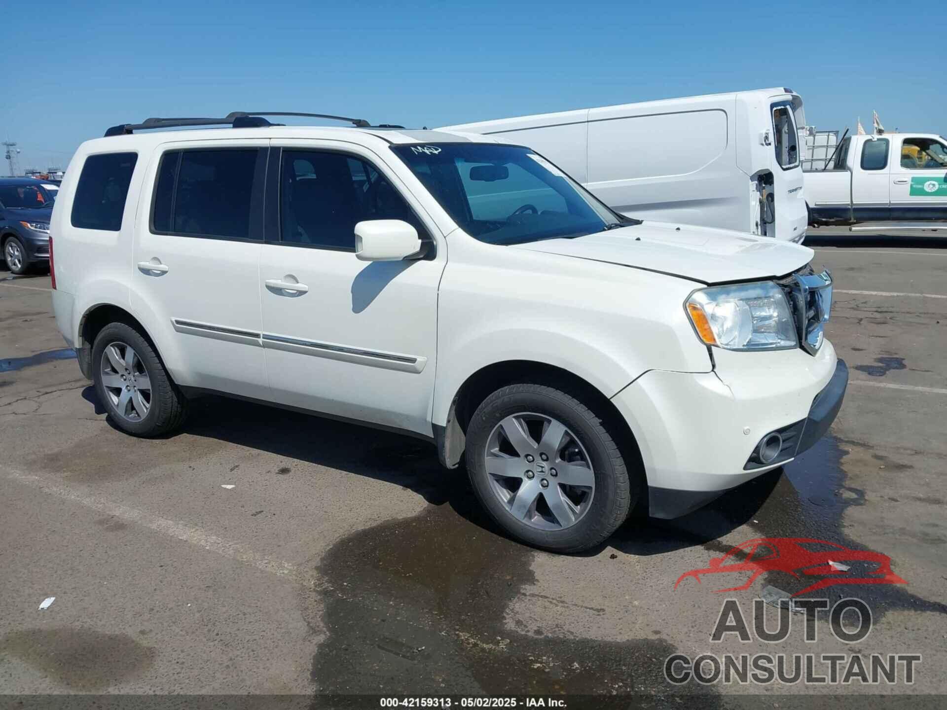 HONDA PILOT 2013 - 5FNYF4H92DB031589