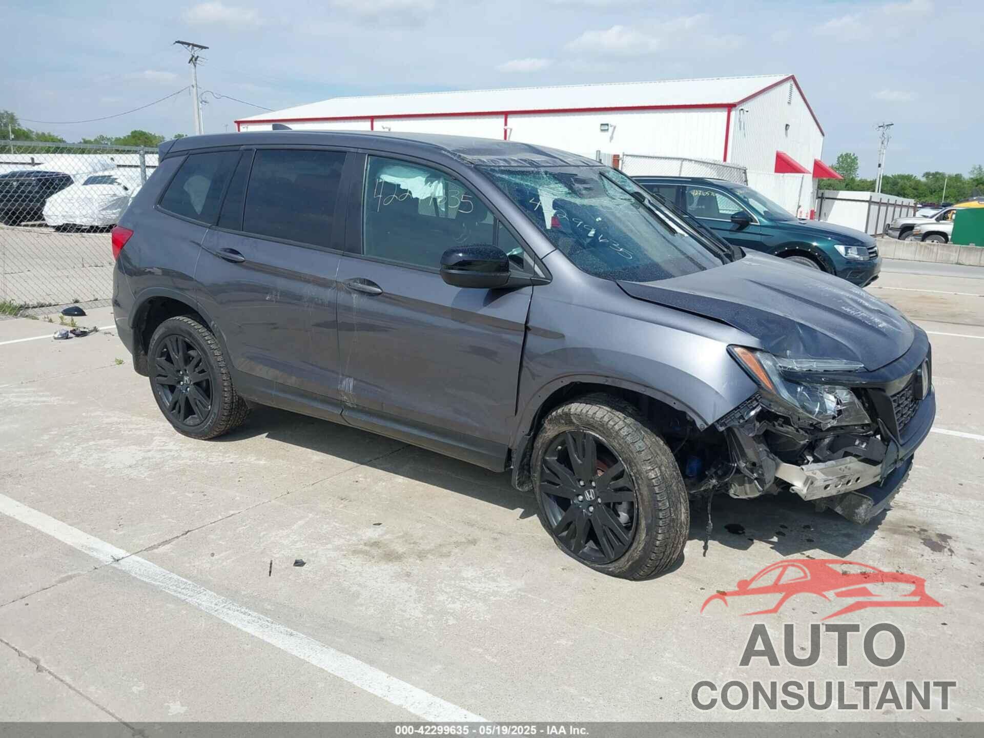 HONDA PASSPORT 2019 - 5FNYF8H27KB002001