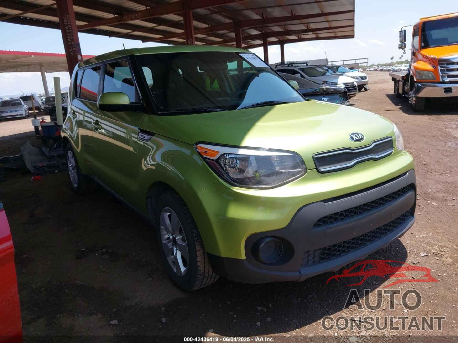 KIA SOUL 2018 - KNDJN2A25J7907448