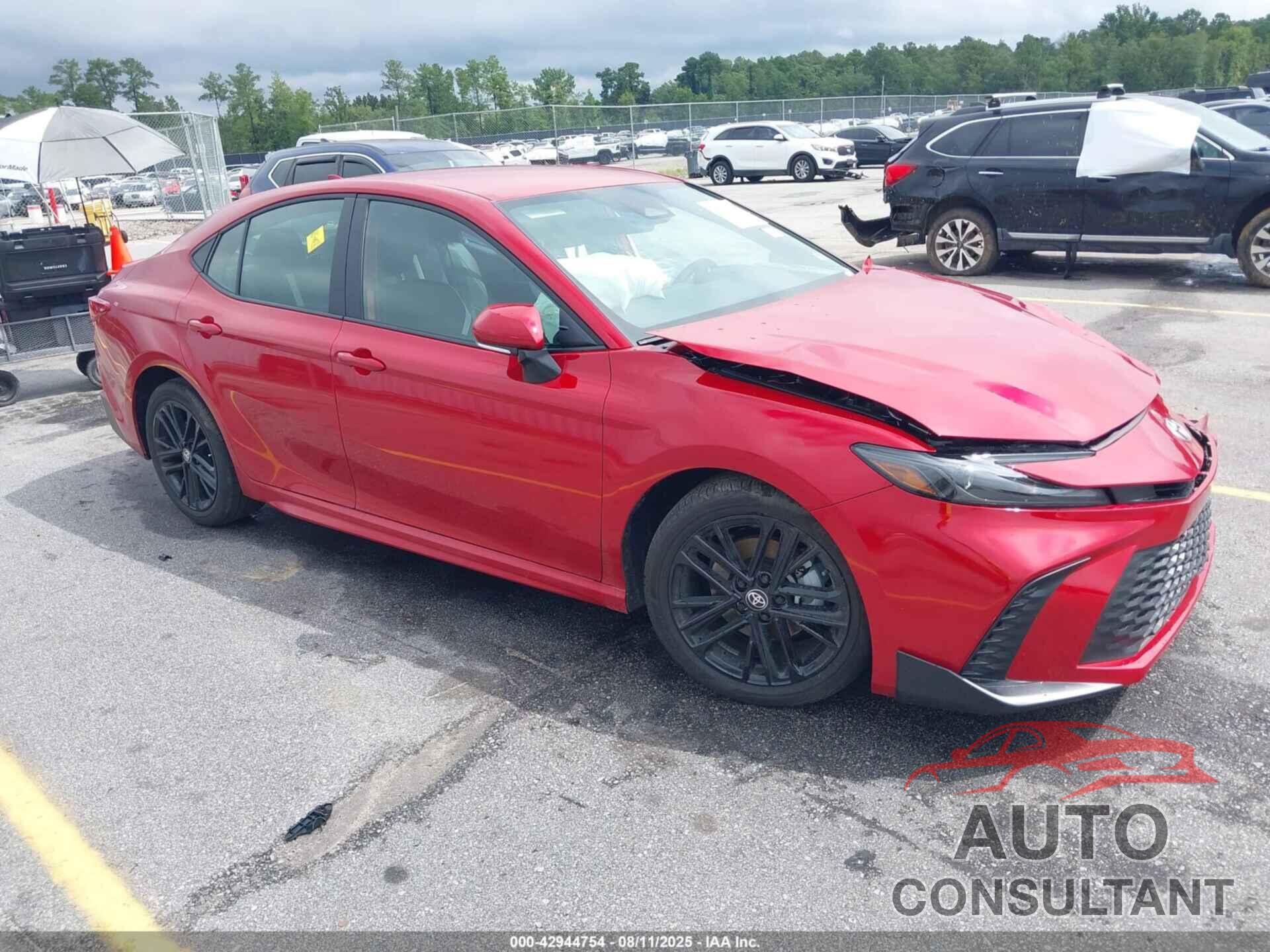 TOYOTA CAMRY 2025 - 4T1DAACK1SU154712