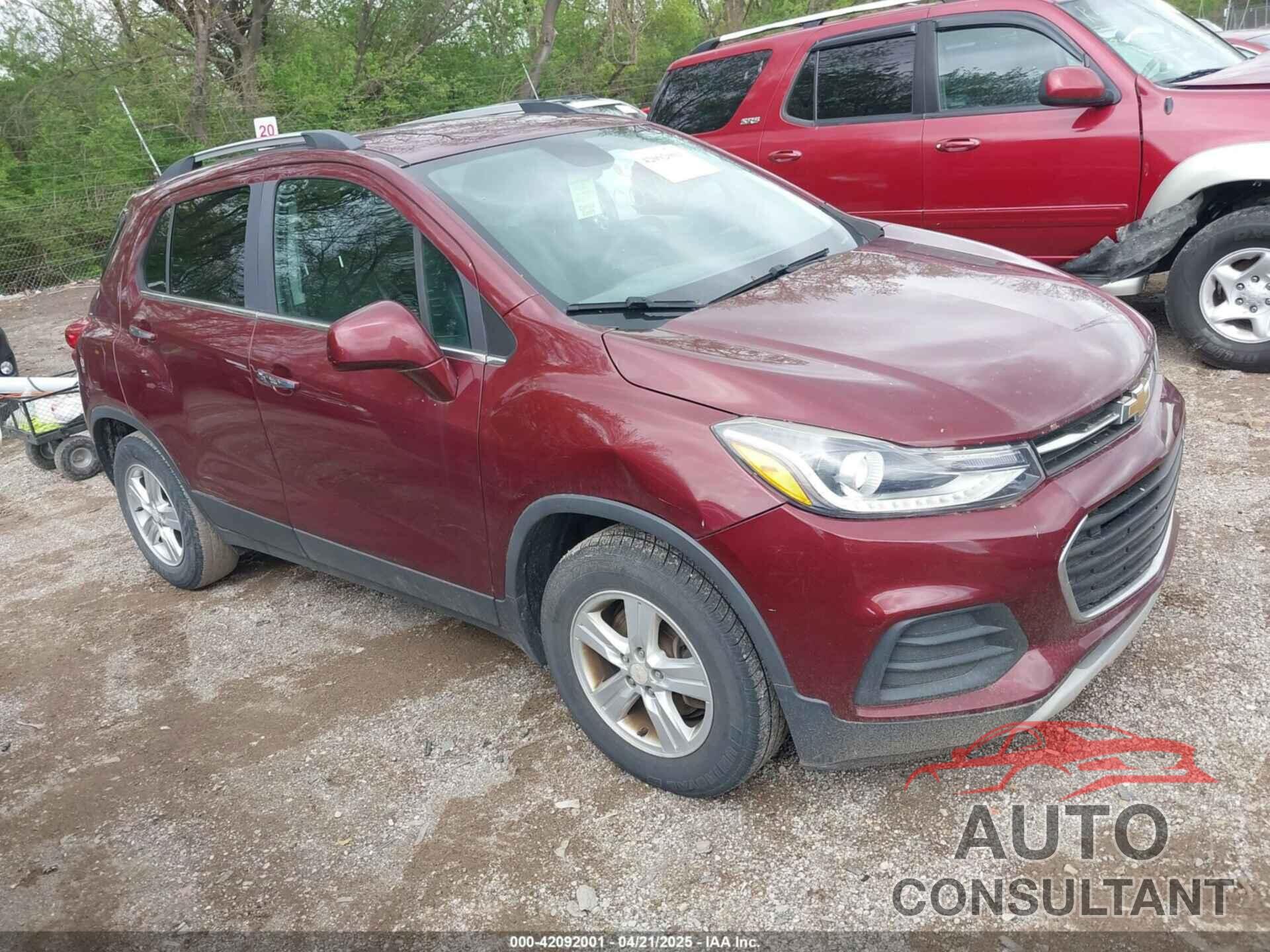 CHEVROLET TRAX 2017 - 3GNCJLSB0HL250919