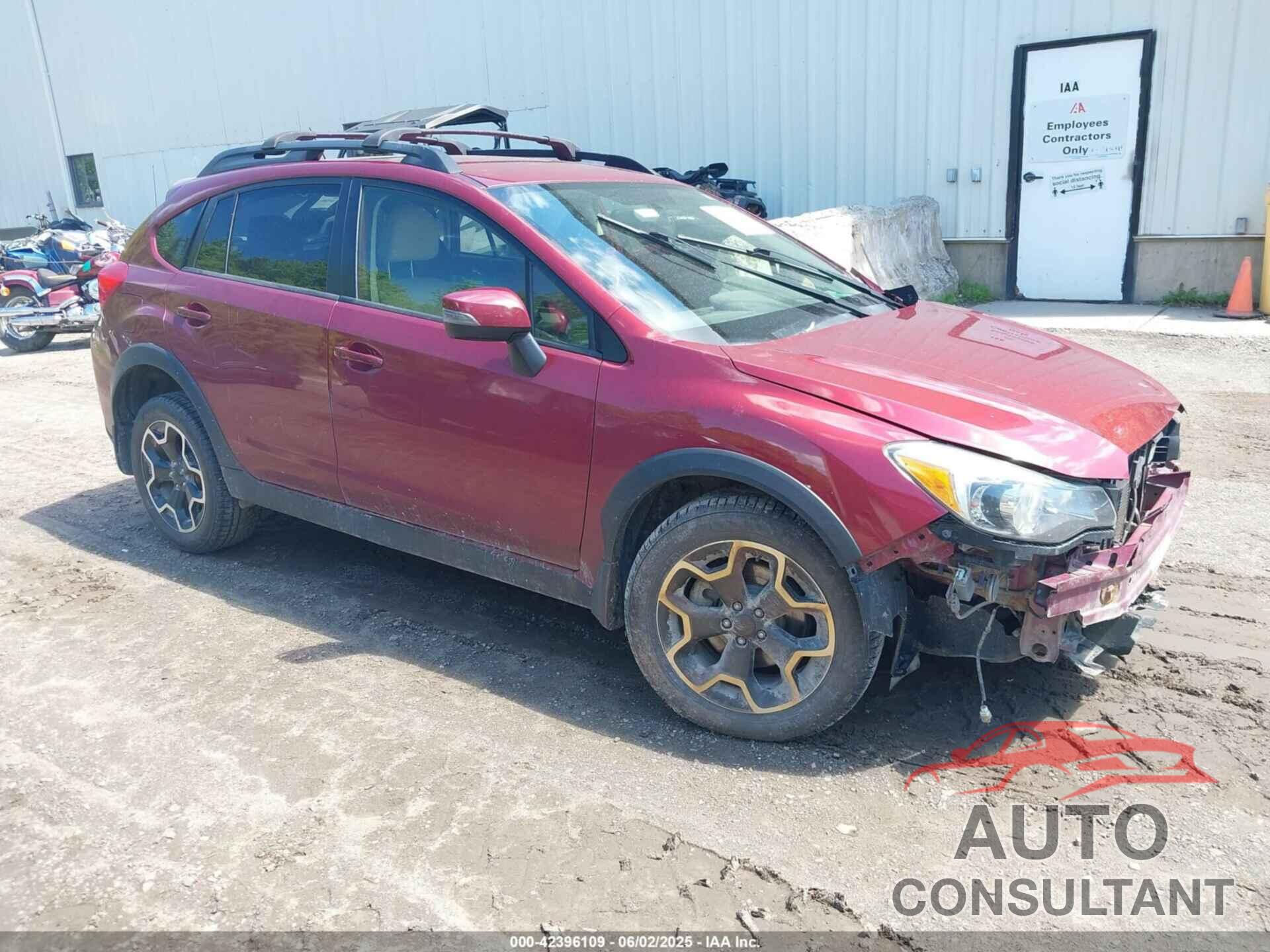 SUBARU XV CROSSTREK 2015 - JF2GPAMC6F8210151