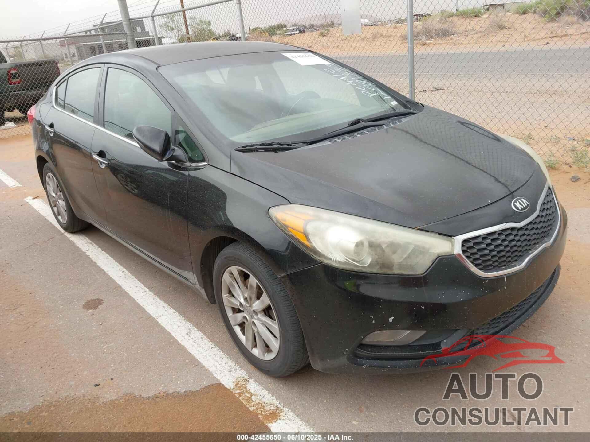 KIA FORTE 2014 - KNAFX4A89E5074736
