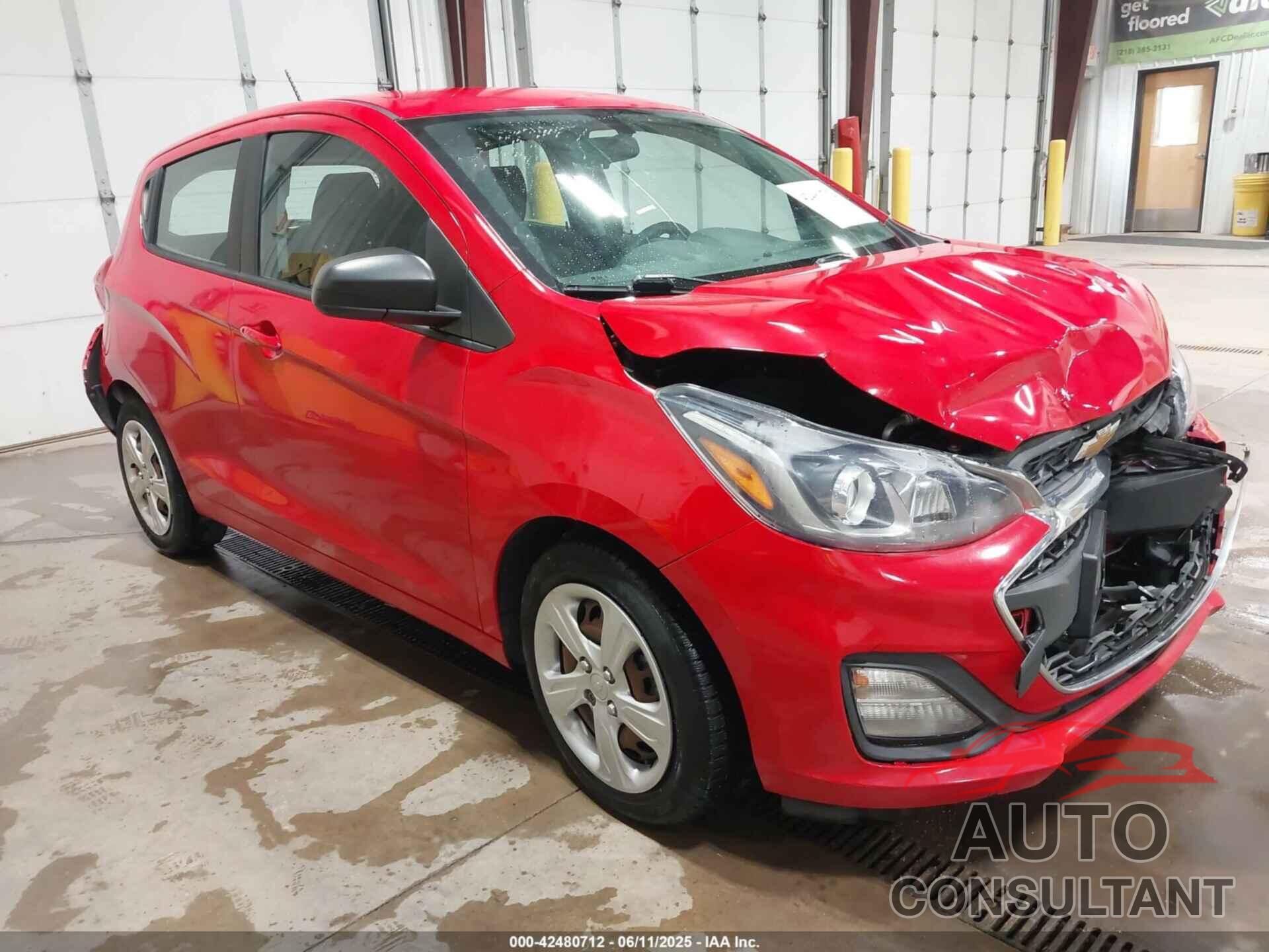CHEVROLET SPARK 2019 - KL8CB6SA6KC748116