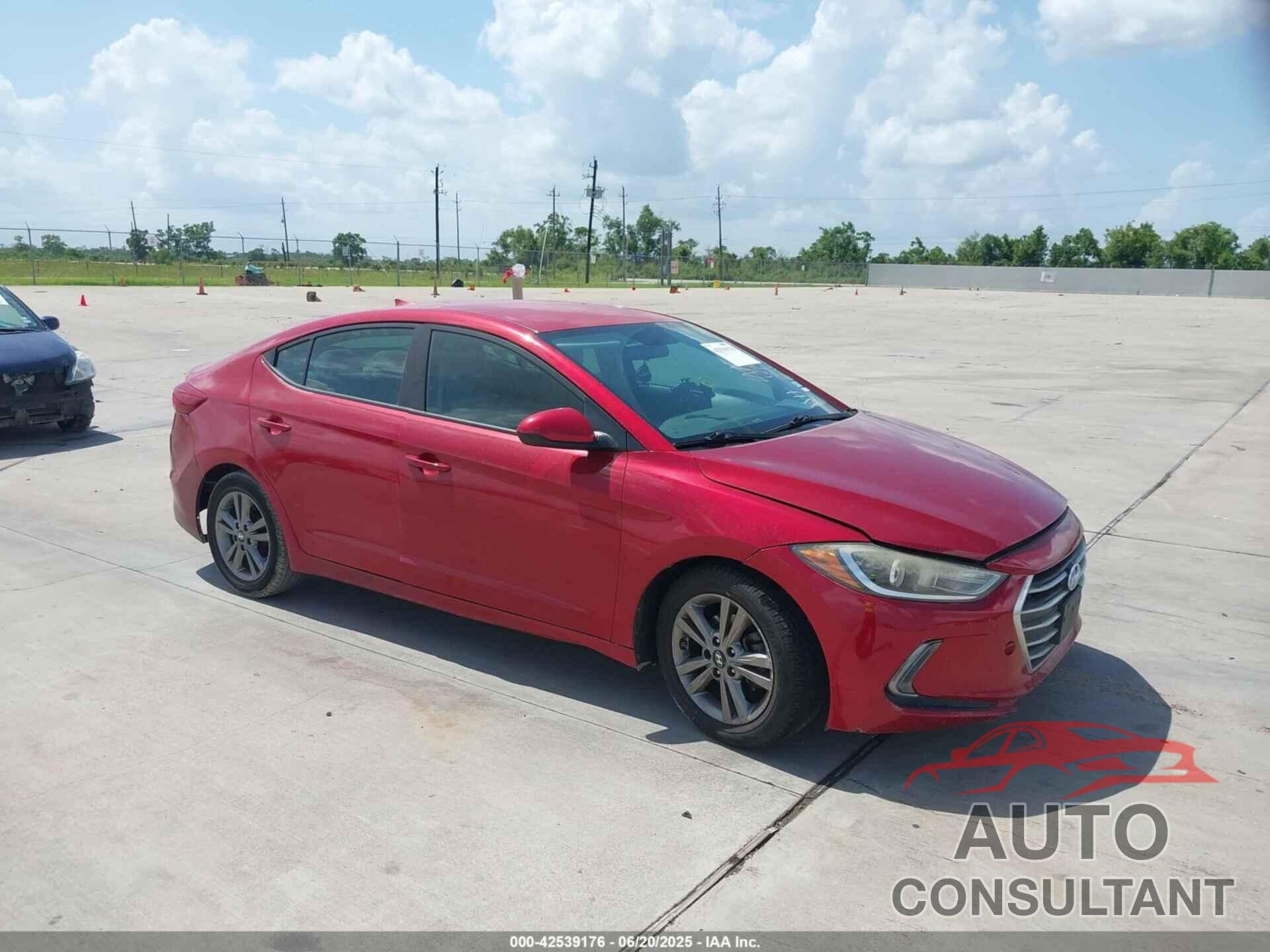 HYUNDAI ELANTRA 2017 - 5NPD84LF8HH043887