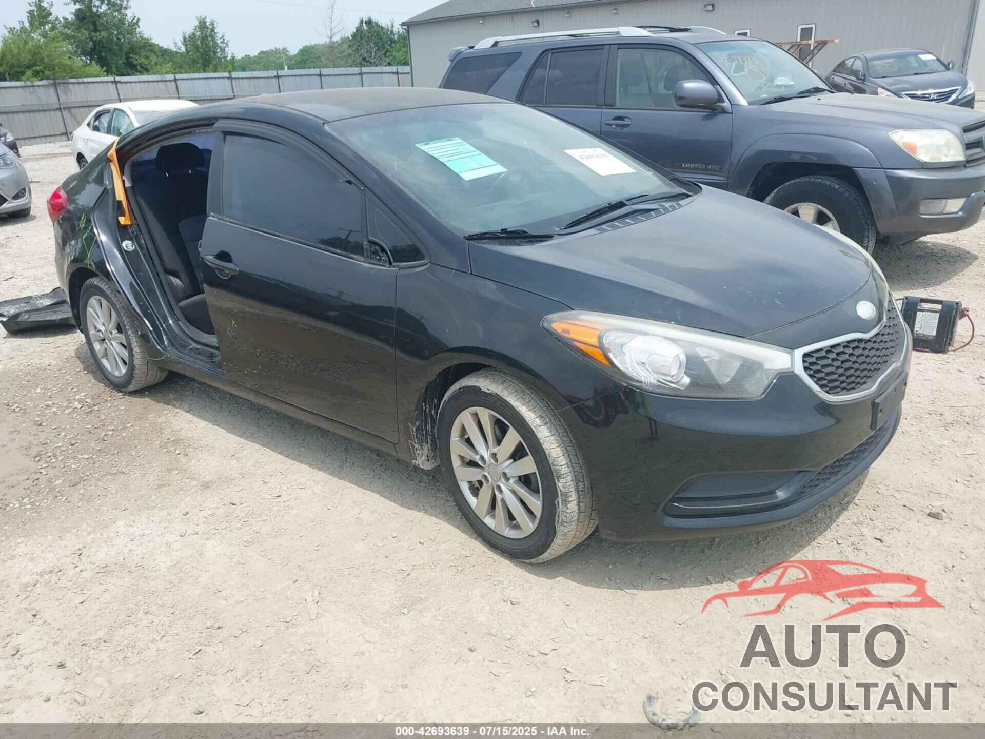 KIA FORTE 2014 - KNAFX4A68E5062379