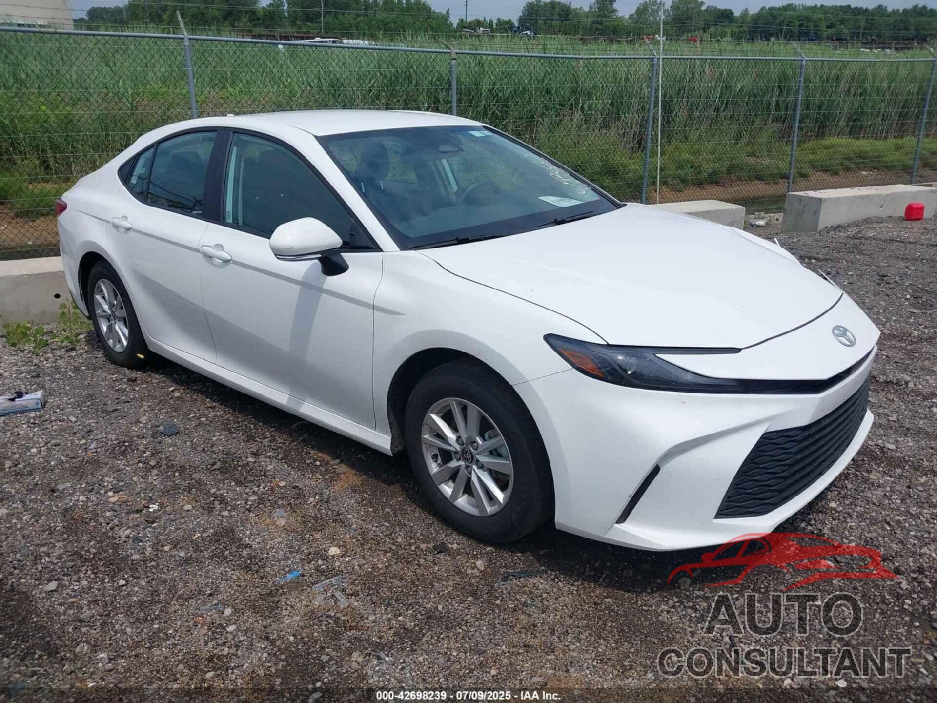 TOYOTA CAMRY 2025 - 4T1DAACK3SU120173
