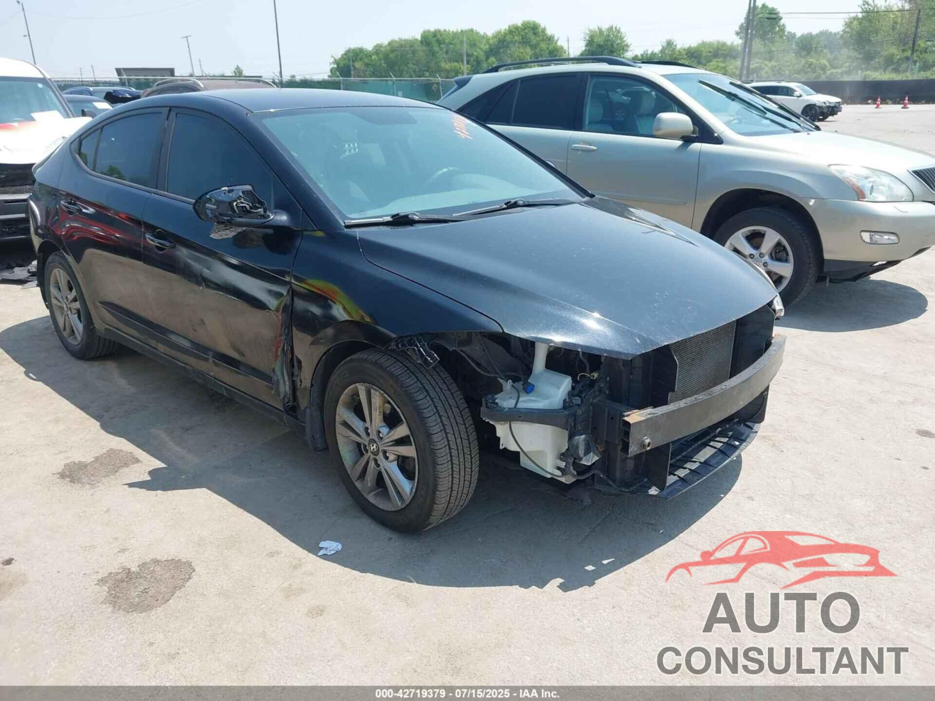 HYUNDAI ELANTRA 2018 - KMHD84LFXJU547140
