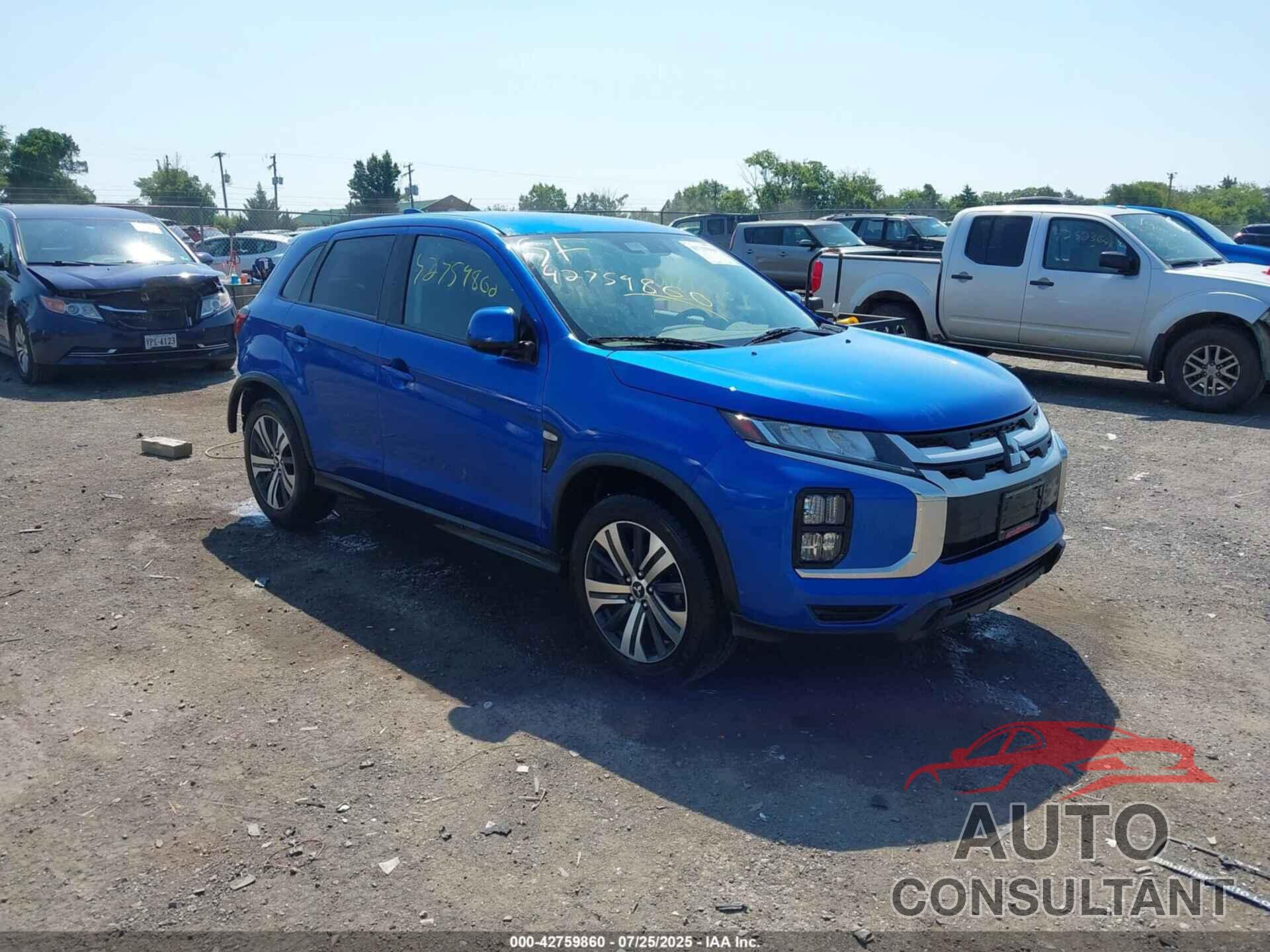 MITSUBISHI OUTLANDER SPORT 2021 - JA4APUAU7MU001843