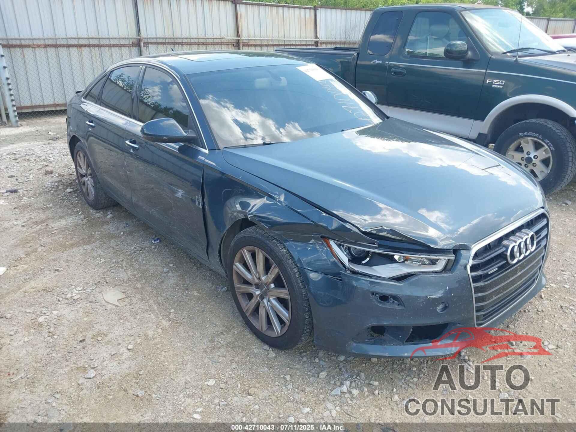 AUDI A6 2015 - WAUGFAFCXFN027672