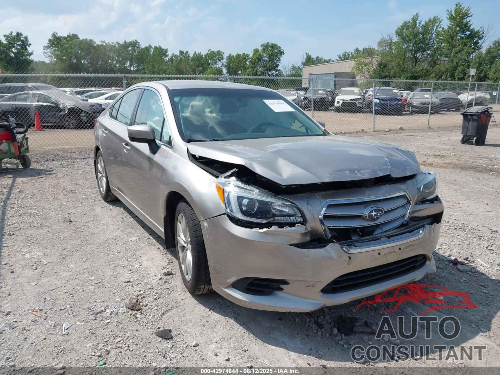 SUBARU LEGACY 2015 - 4S3BNBC6XF3005171