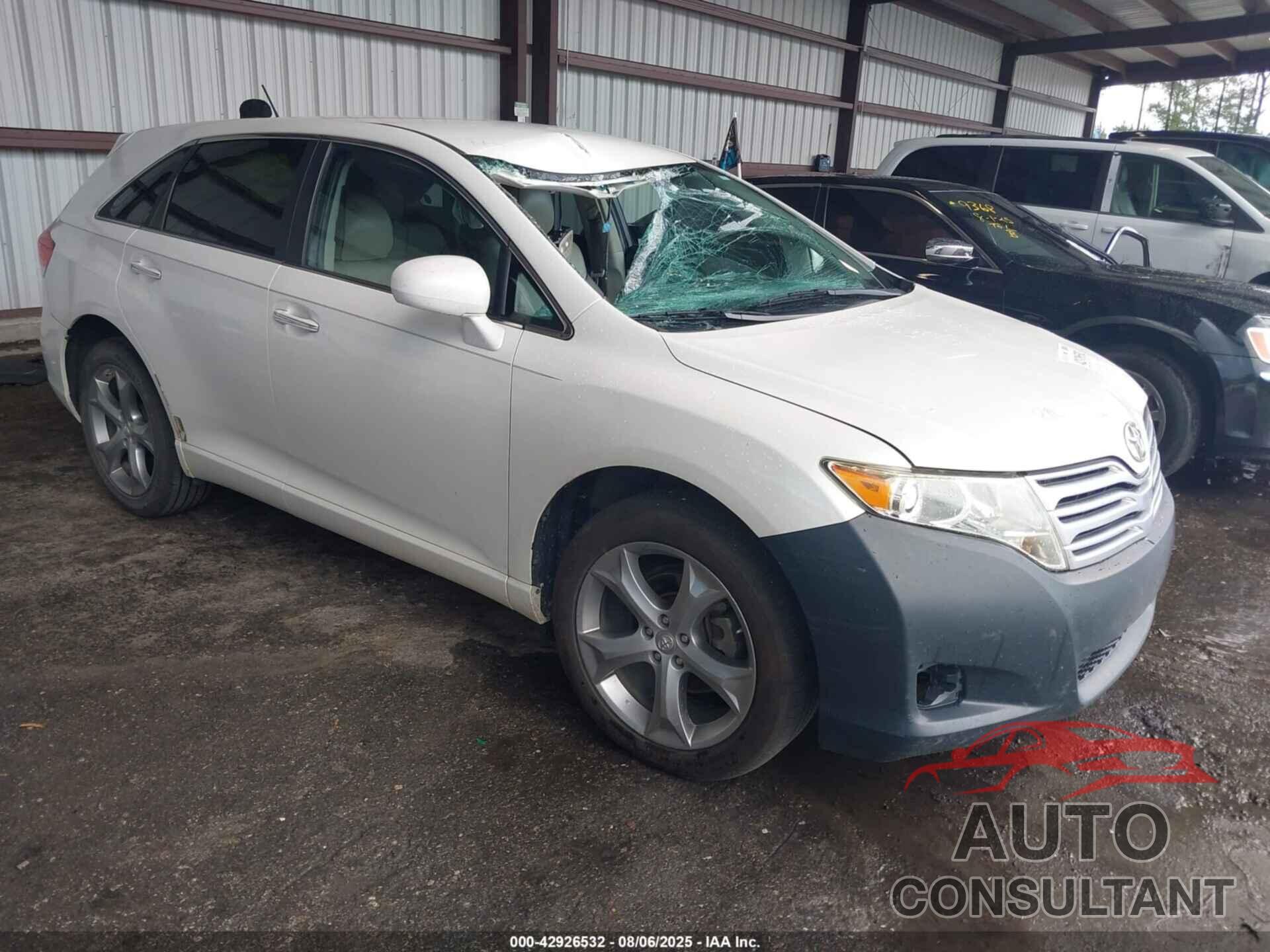 TOYOTA VENZA 2009 - 4T3ZK11A29U010052