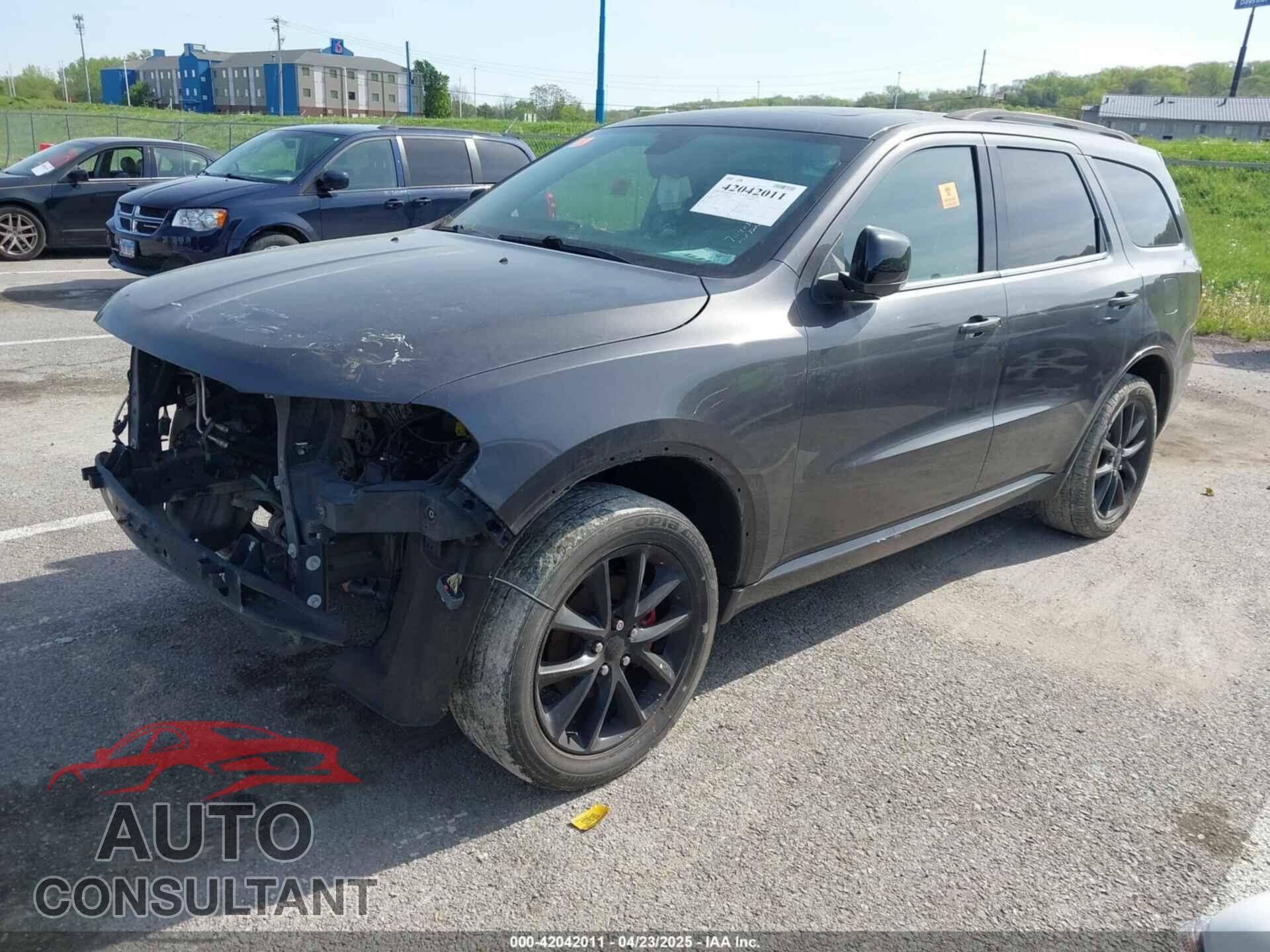 DODGE DURANGO 2017 - 1C4RDJDGXHC704032