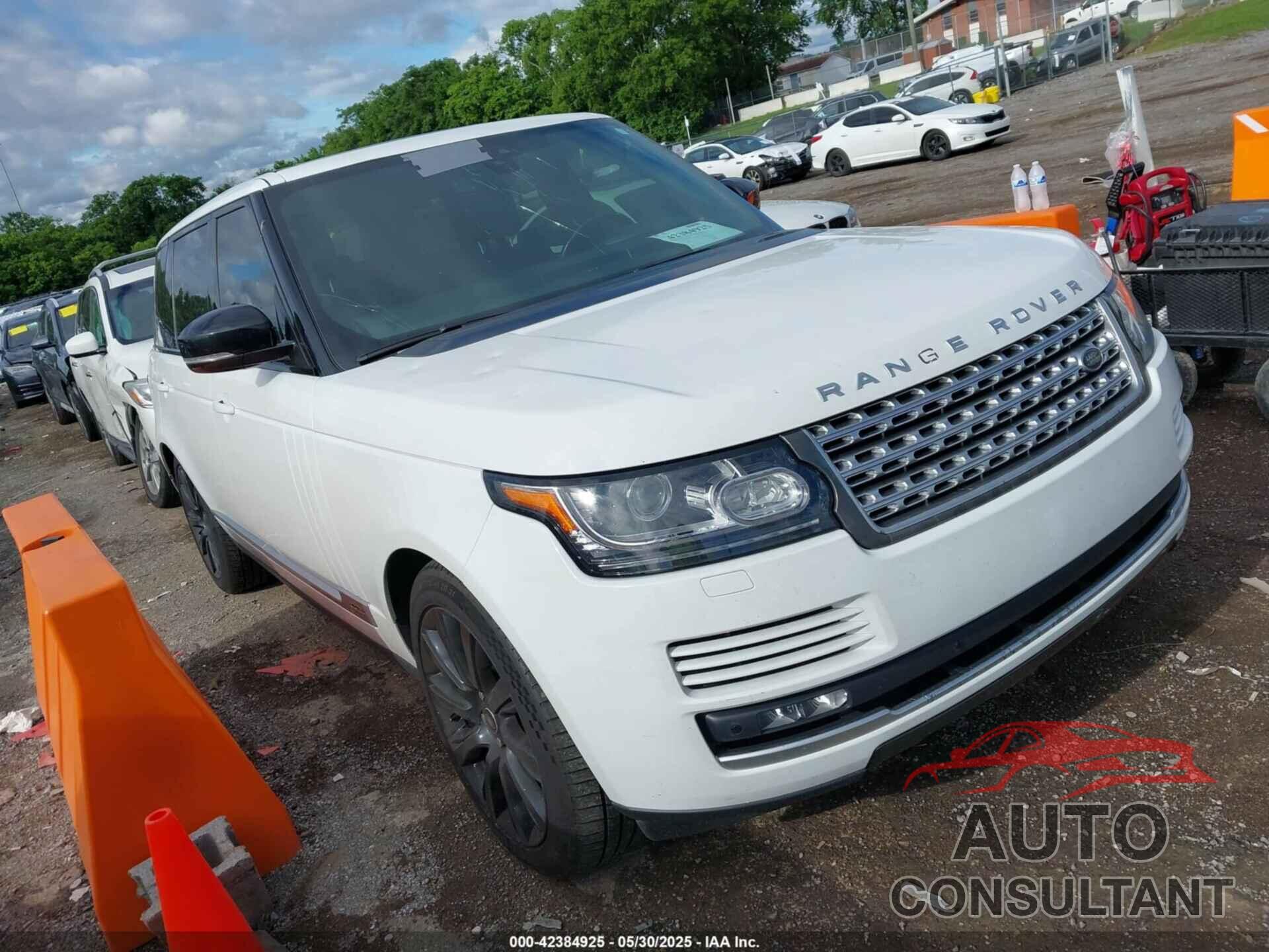 LAND ROVER RANGE ROVER 2017 - SALGS5FE6HA362535