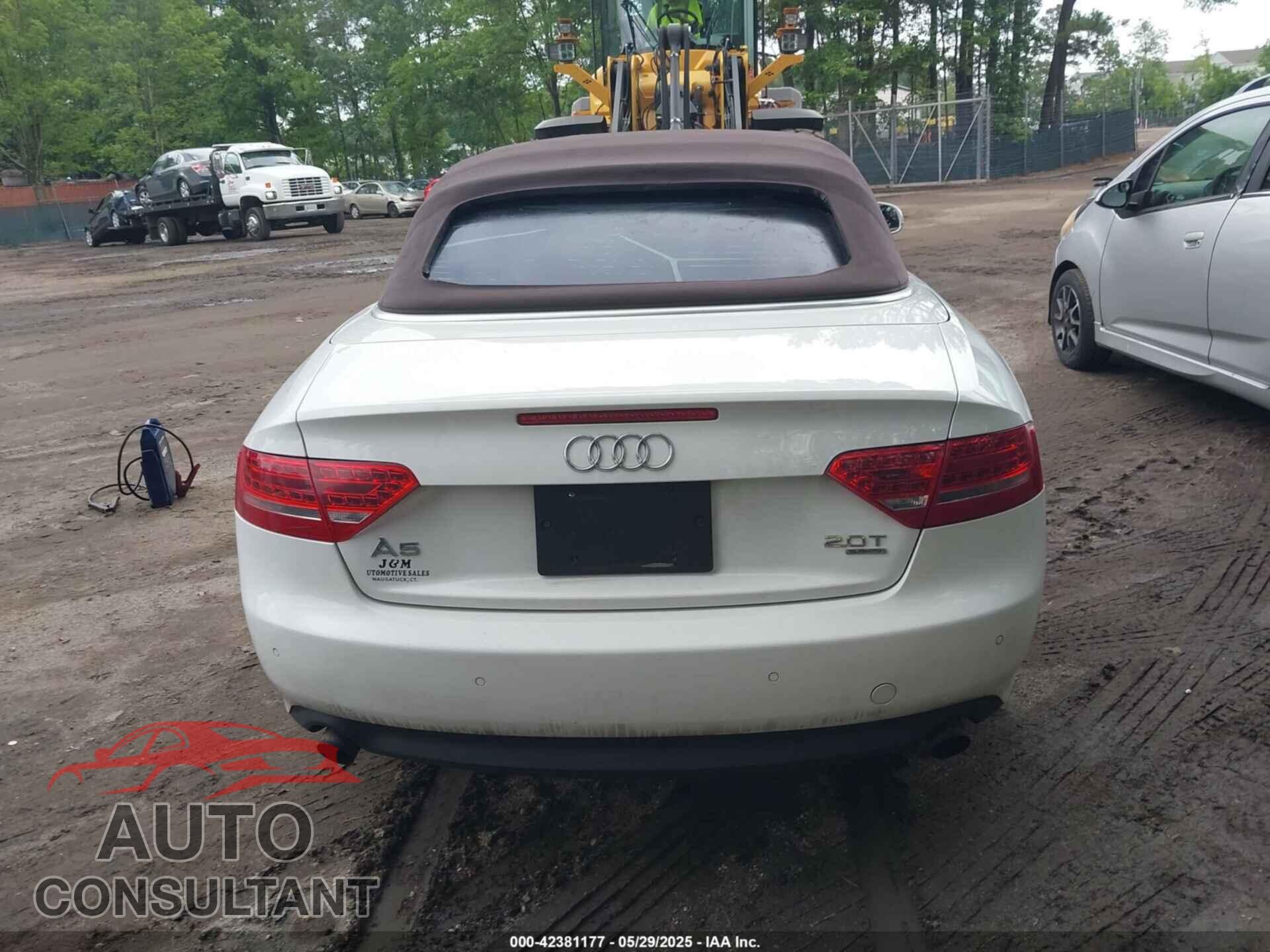 AUDI A5 2011 - WAULFAFH2BN020509