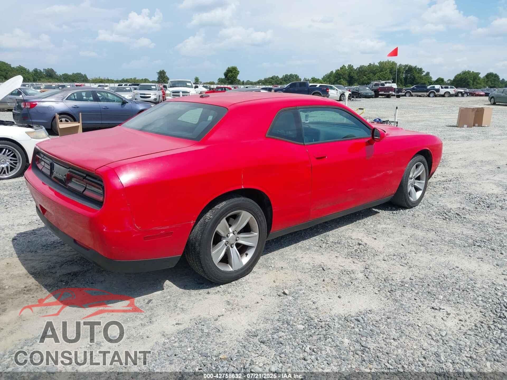 DODGE CHALLENGER 2016 - 2C3CDZAG7GH119255