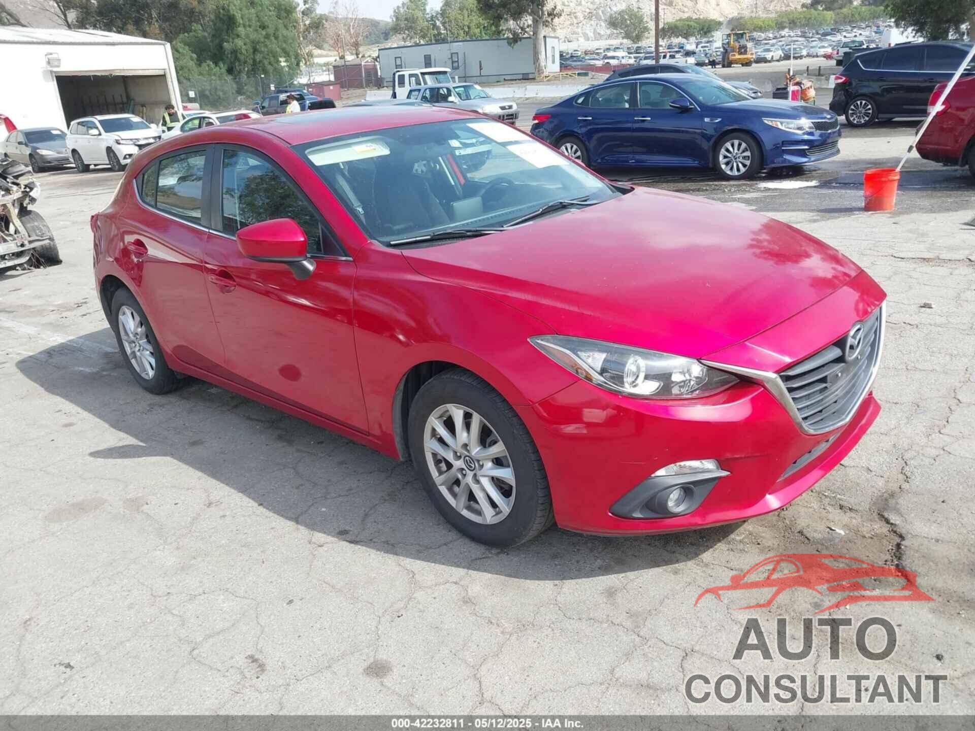 MAZDA MAZDA3 2015 - JM1BM1L75F1262109