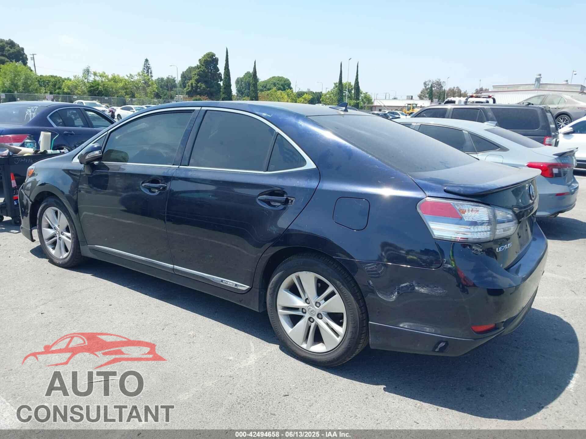 LEXUS HS 250H 2010 - JTHBB1BA0A2020736