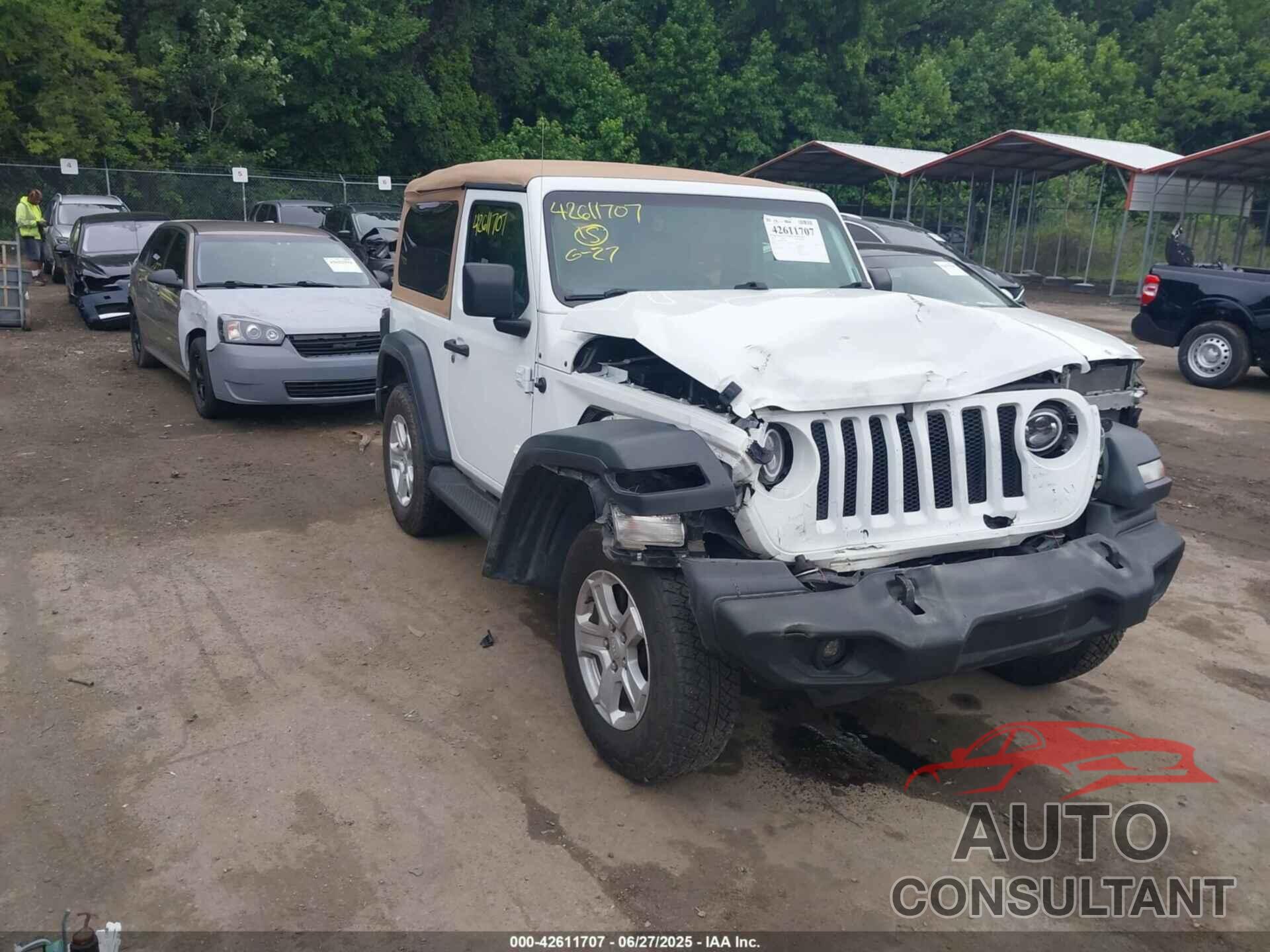 JEEP WRANGLER 2018 - 1C4GJXAN2JW222035