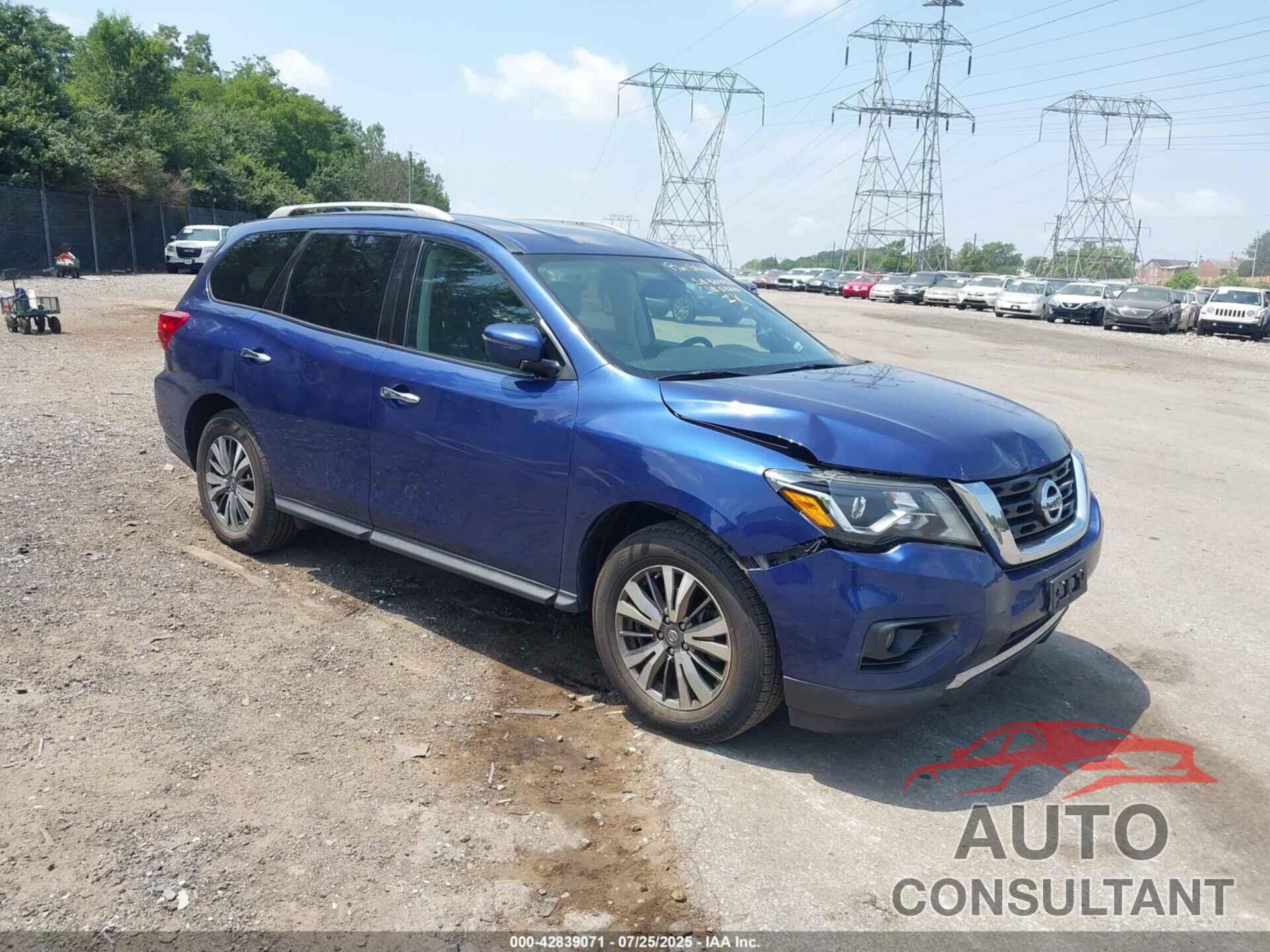 NISSAN PATHFINDER 2019 - 5N1DR2MM6KC582215
