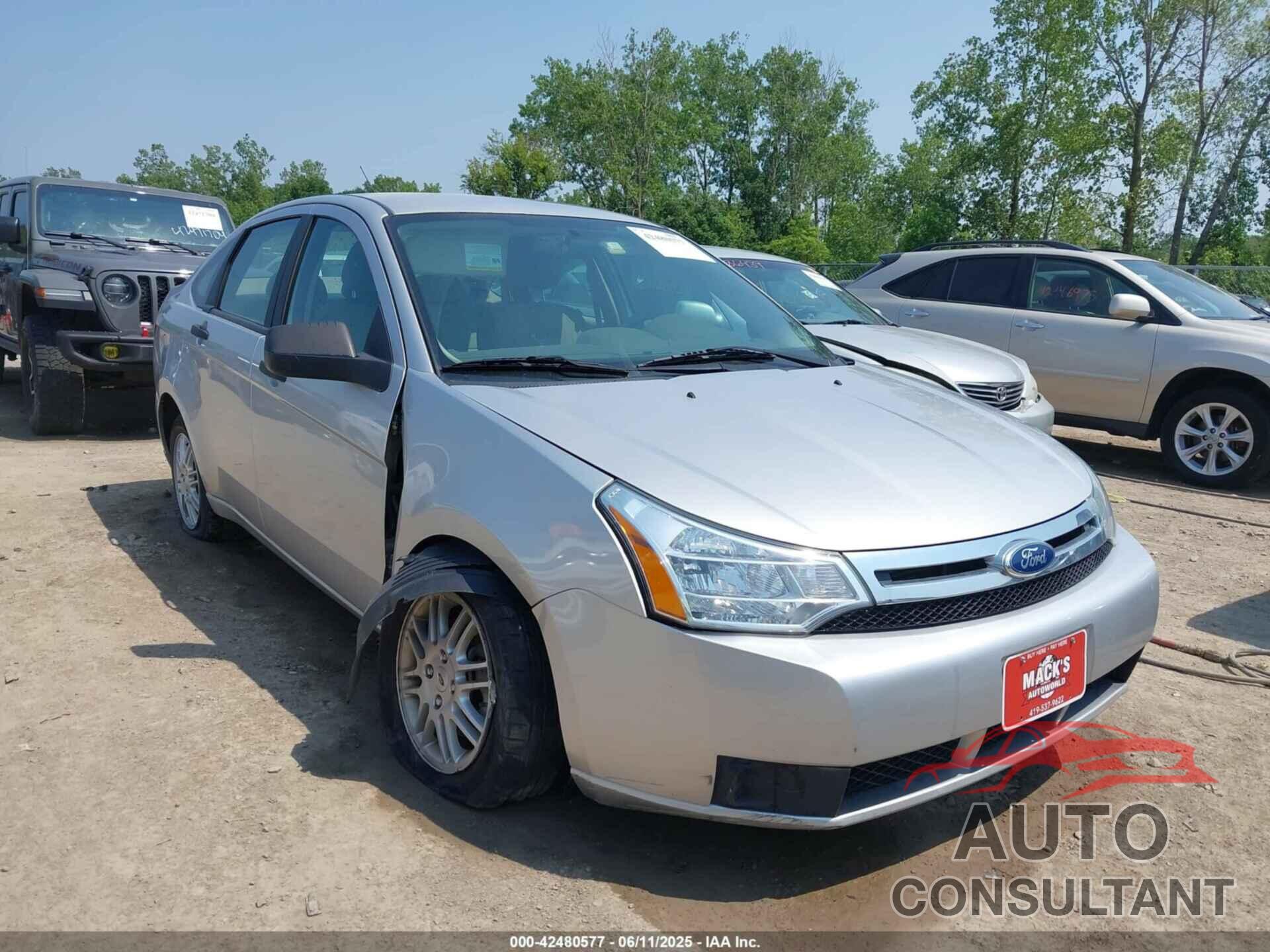 FORD FOCUS 2011 - 1FAHP3FN5BW130977