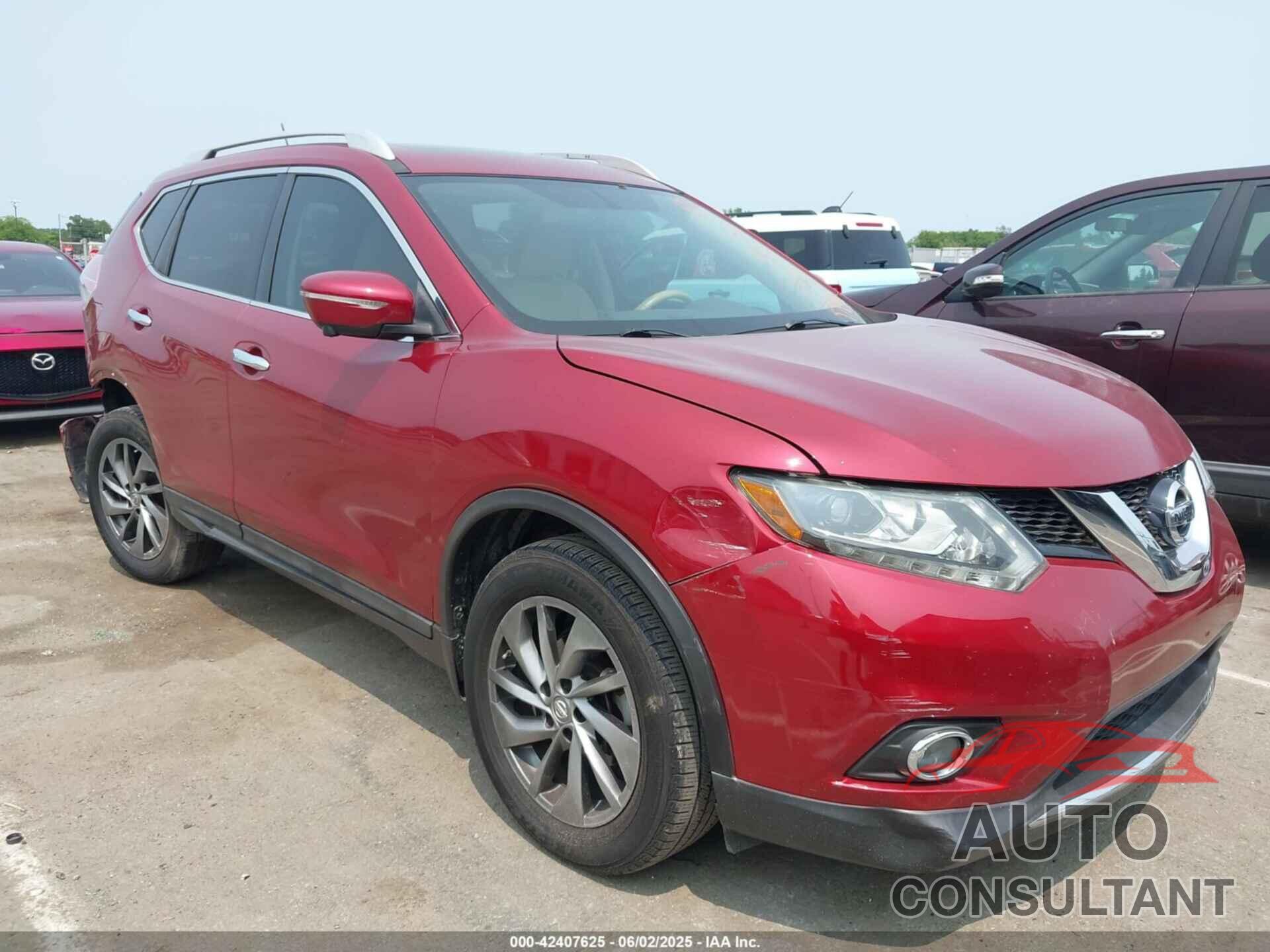 NISSAN ROGUE 2015 - 5N1AT2MT7FC848133