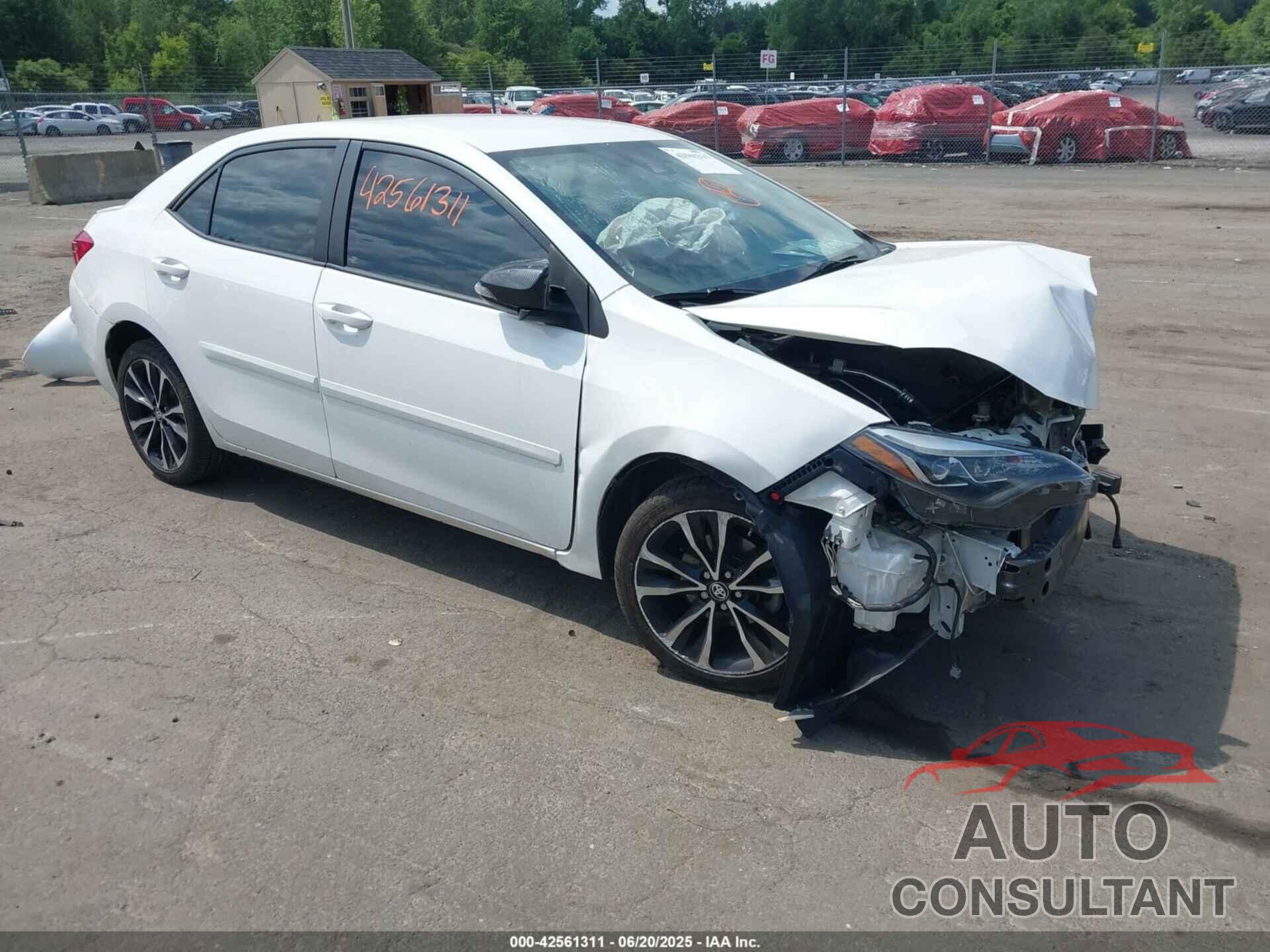 TOYOTA COROLLA 2017 - 2T1BURHE2HC944143