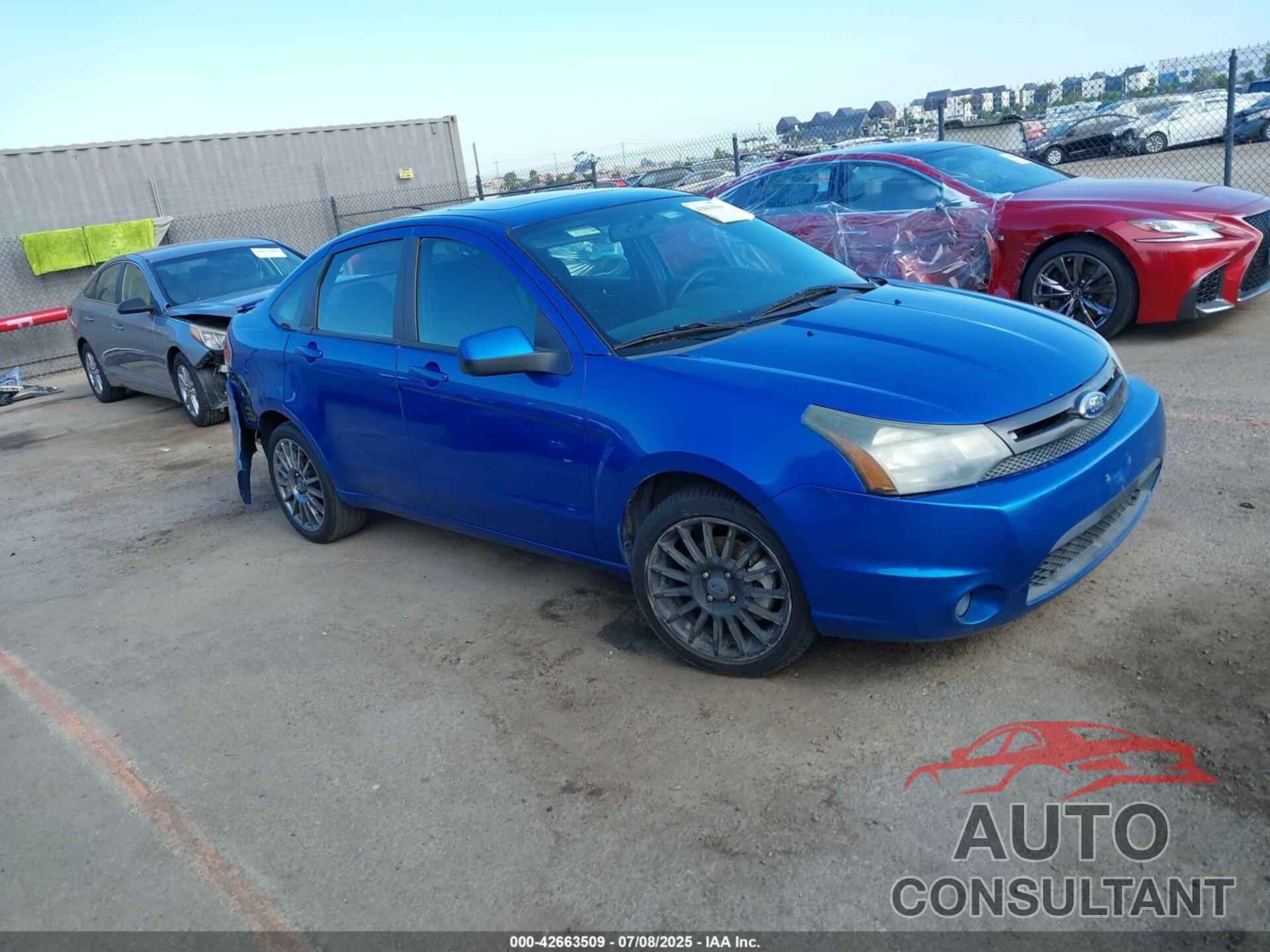 FORD FOCUS 2011 - 1FAHP3GN5BW166957
