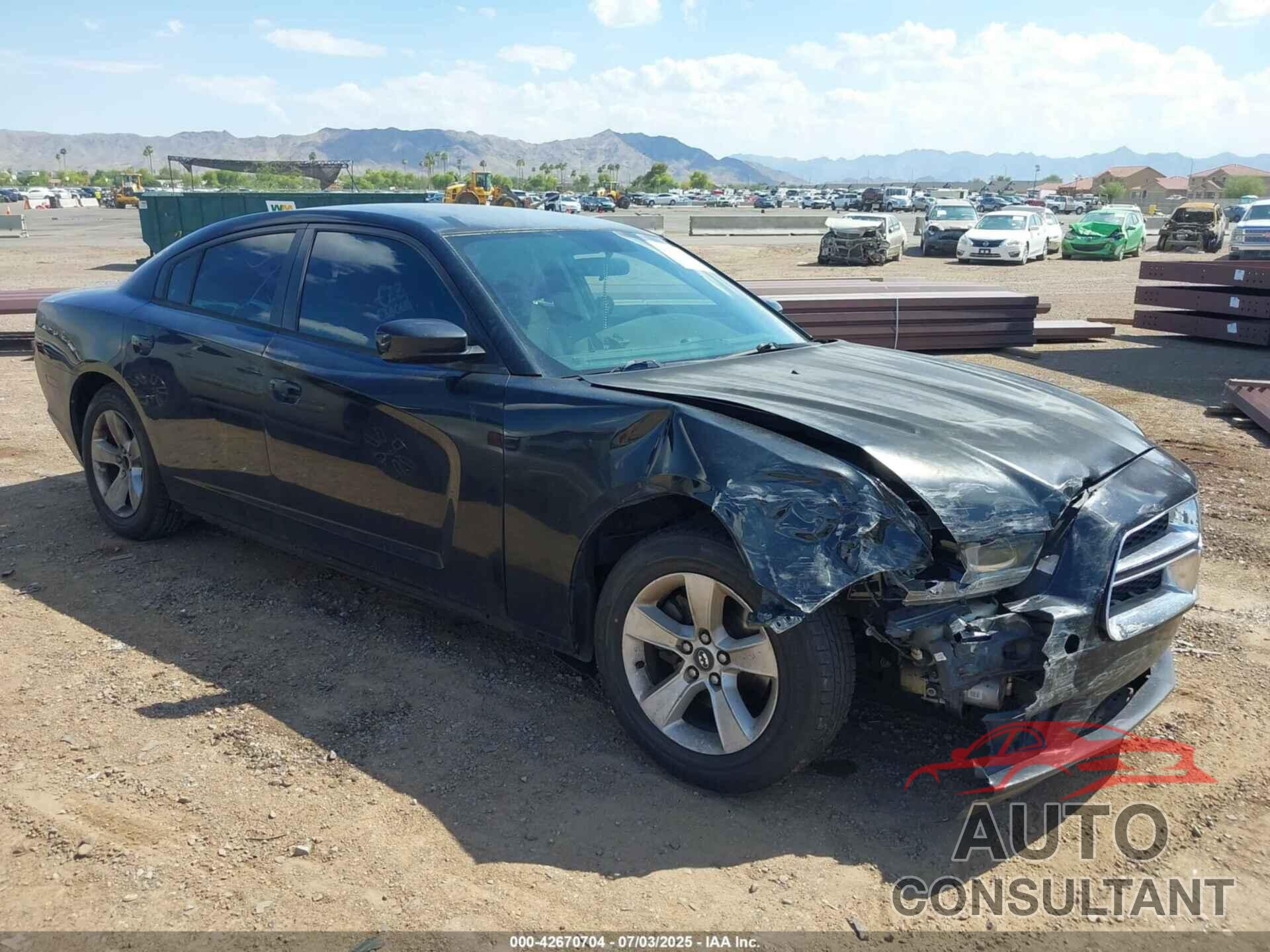 DODGE CHARGER 2013 - 2C3CDXBG4DH622272
