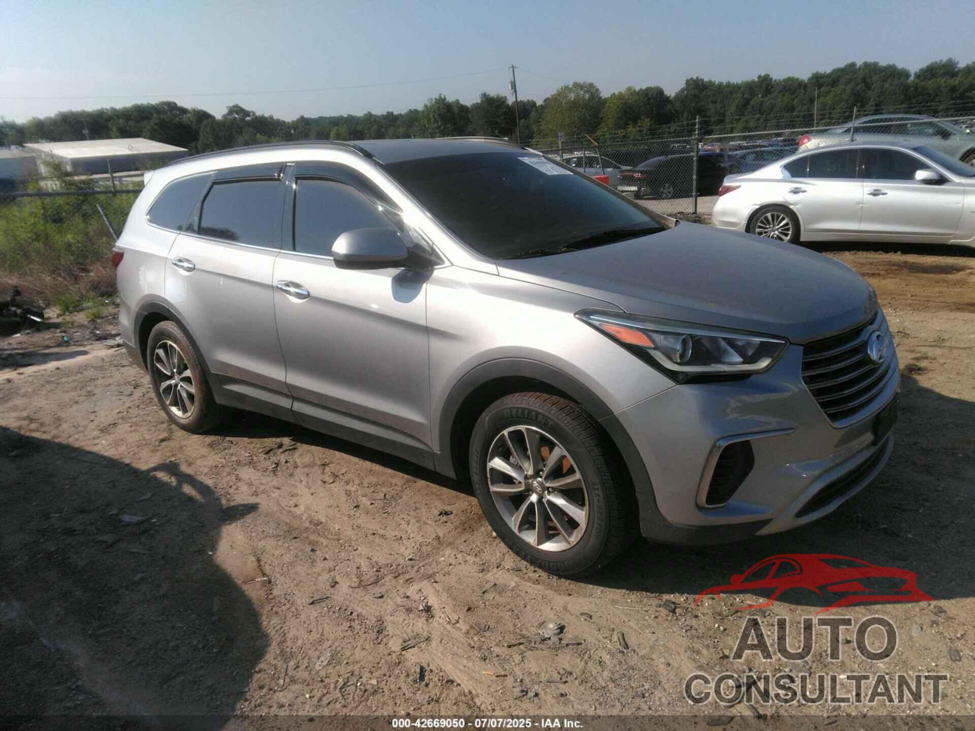 HYUNDAI SANTA FE 2017 - KM8SM4HFXHU189804