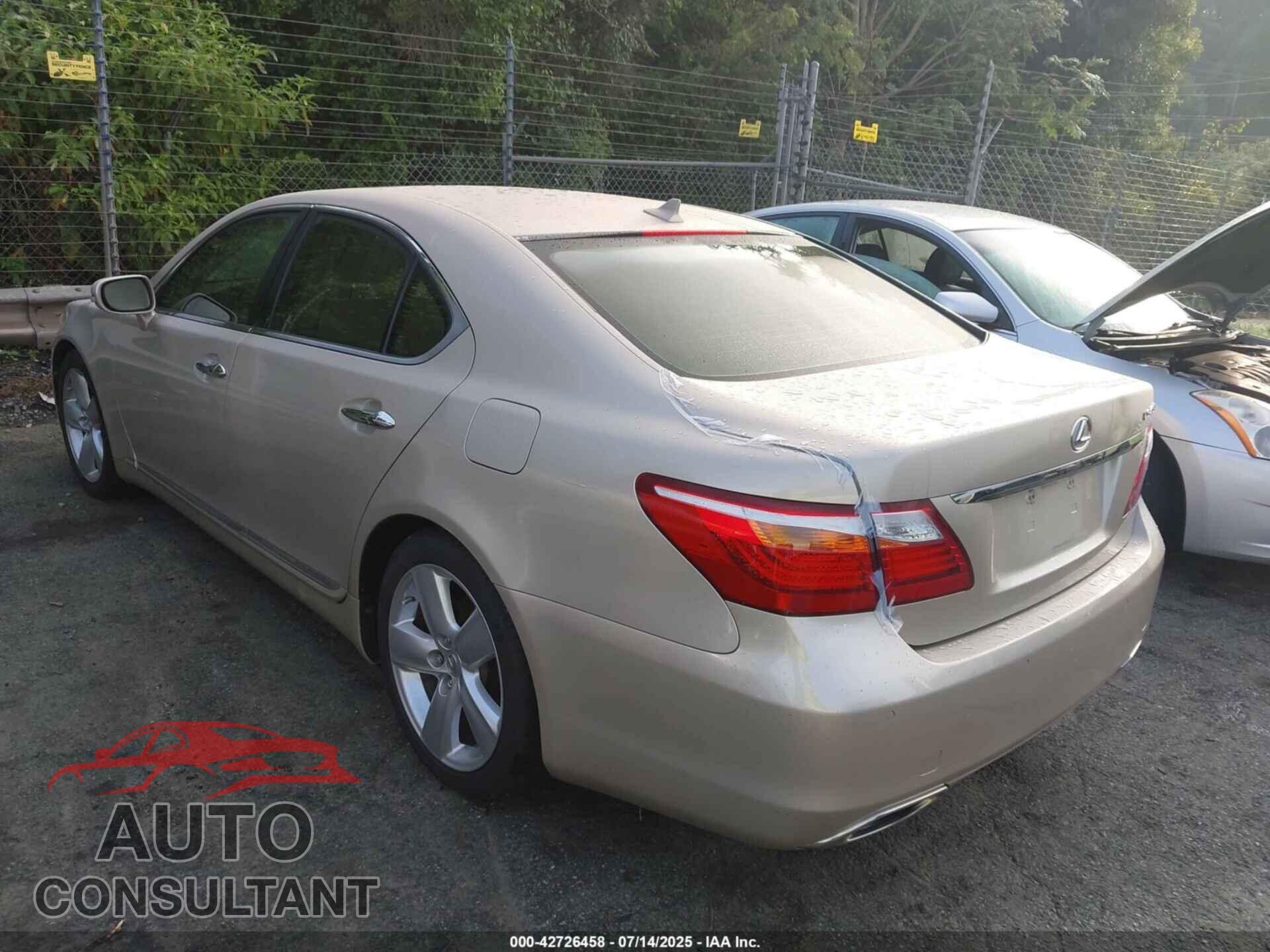 LEXUS LS 460 2012 - JTHBL5EF5C5111062