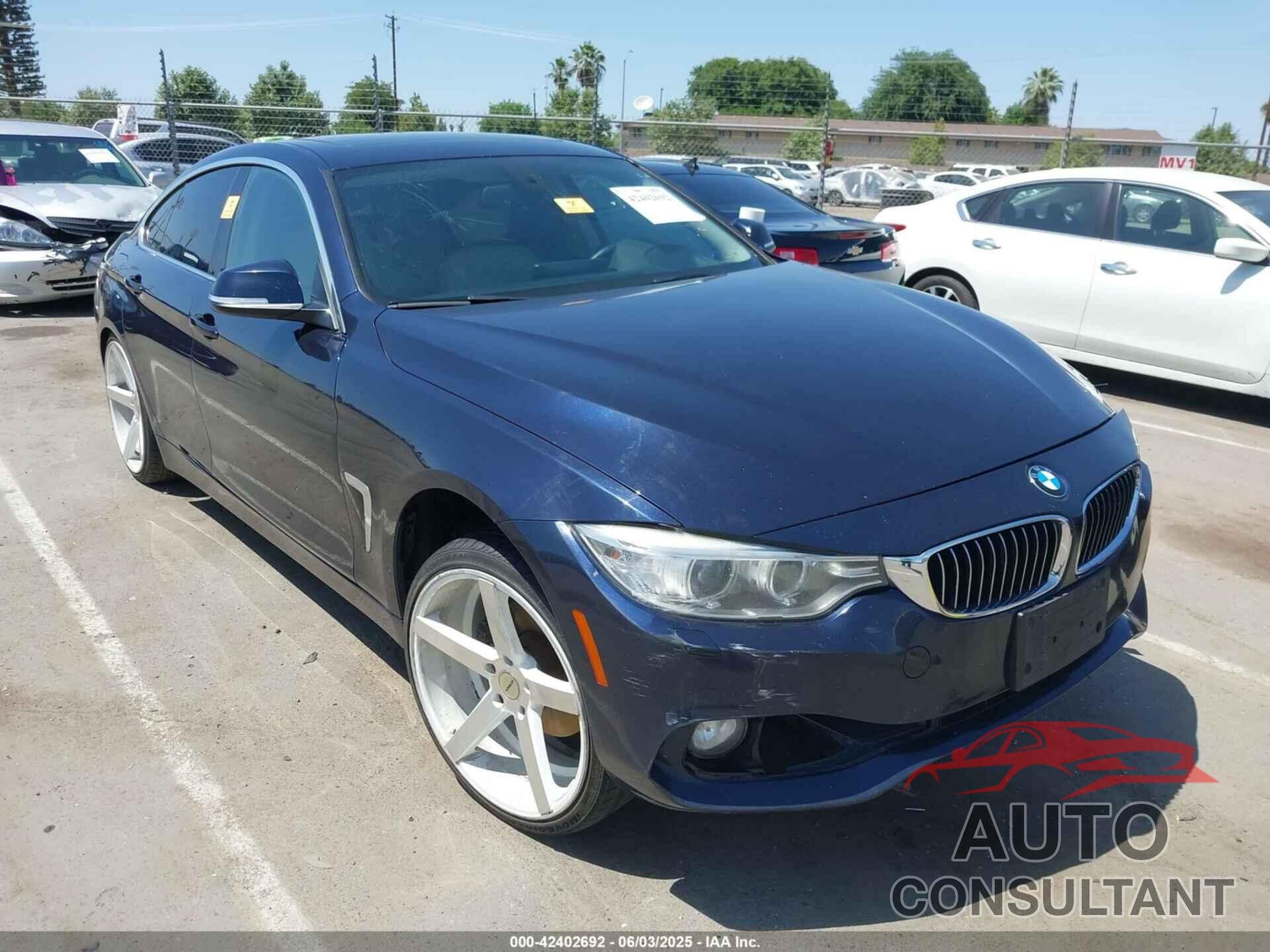 BMW 428 GRAN COUPE 2015 - WBA4A9C53FGL85397