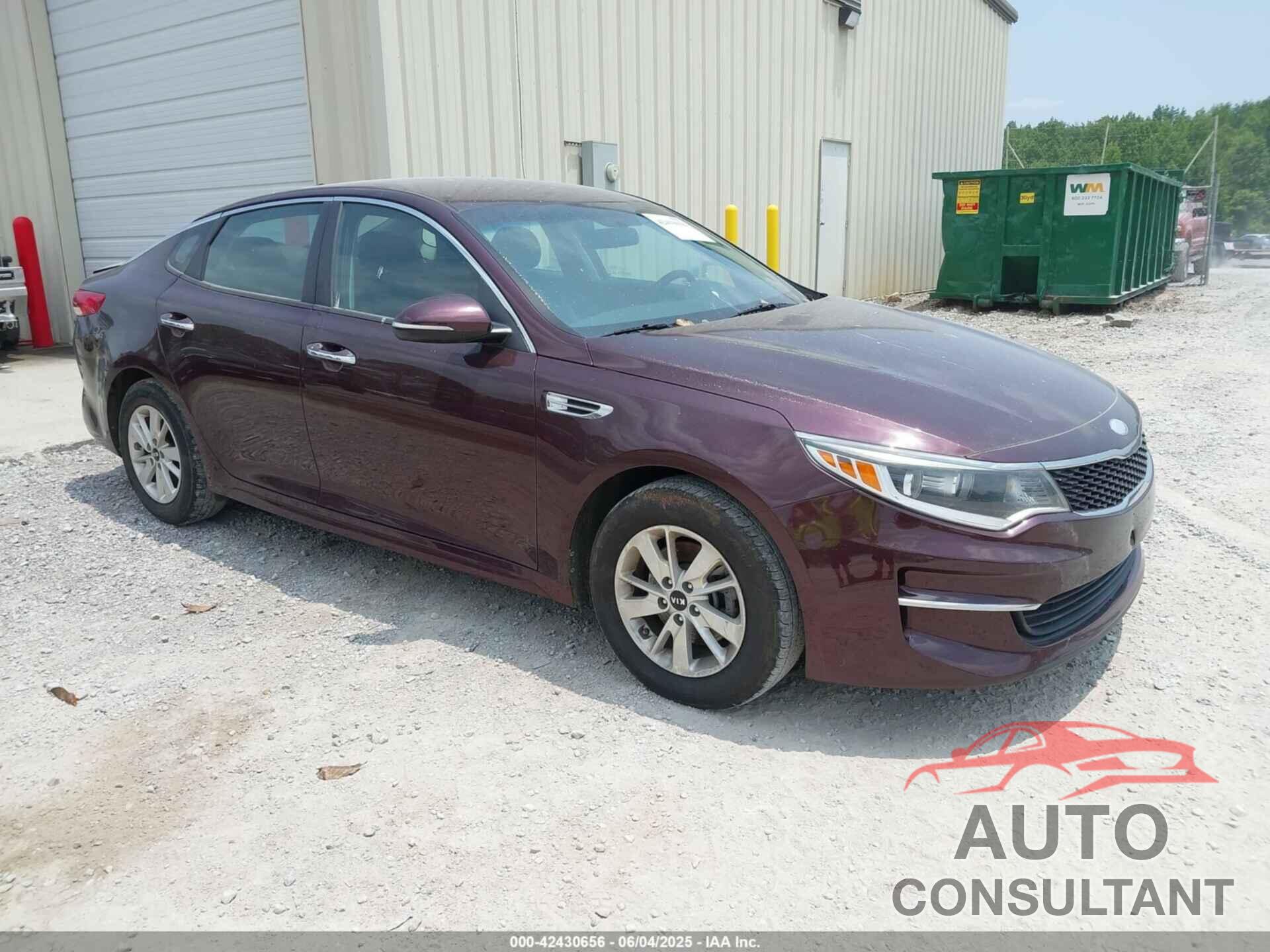 KIA OPTIMA 2017 - 5XXGT4L30HG155094