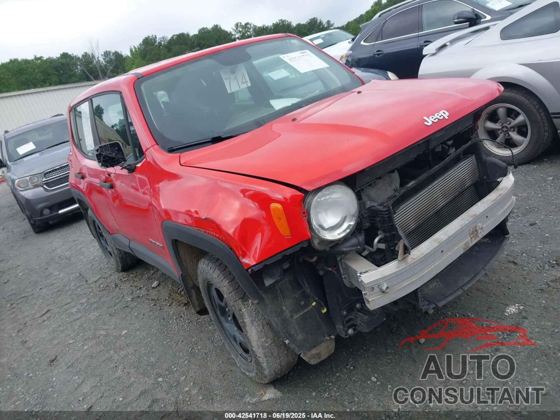 JEEP RENEGADE 2018 - ZACCJBAB0JPH07665