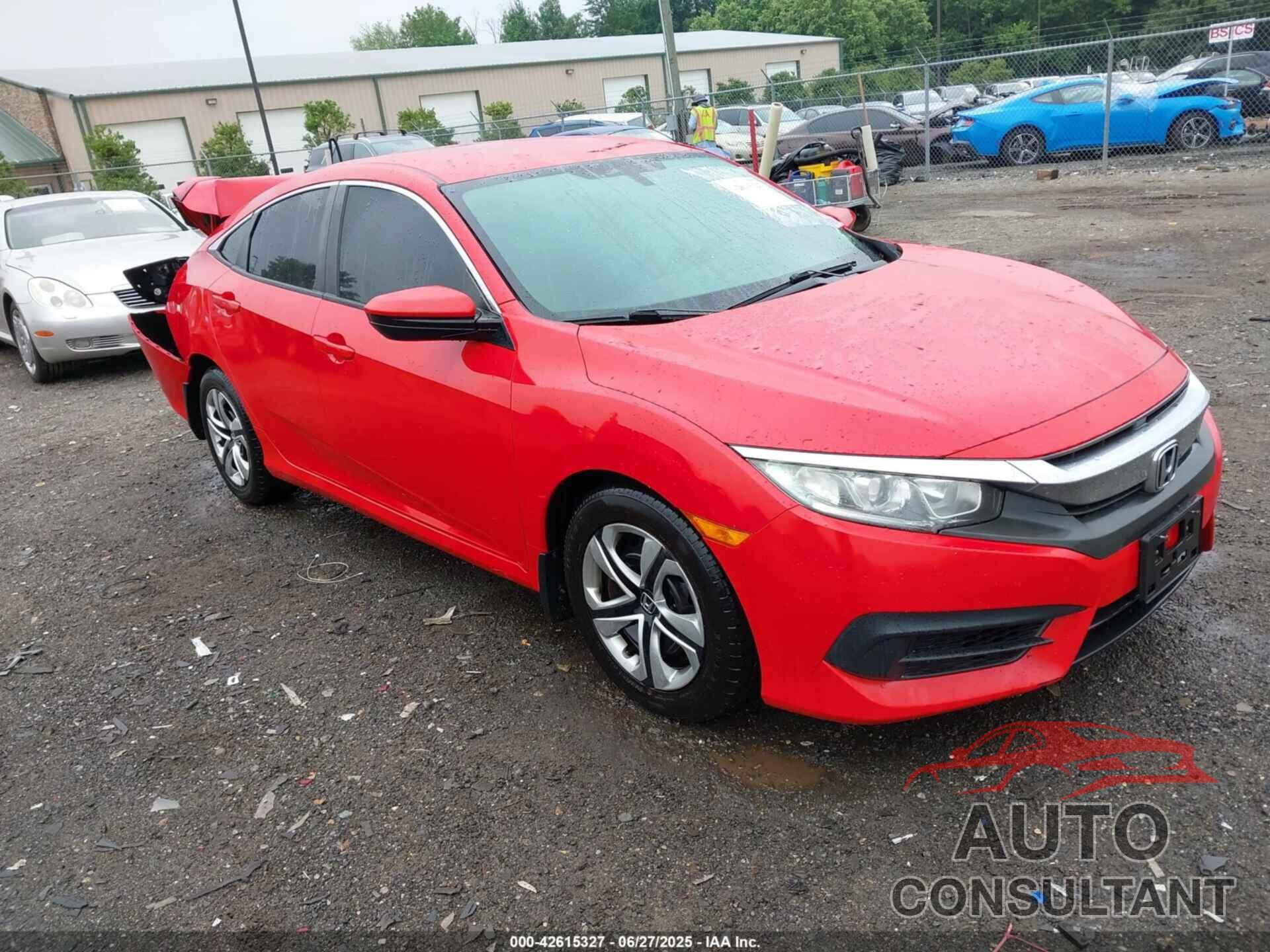 HONDA CIVIC 2016 - 2HGFC2F54GH569232