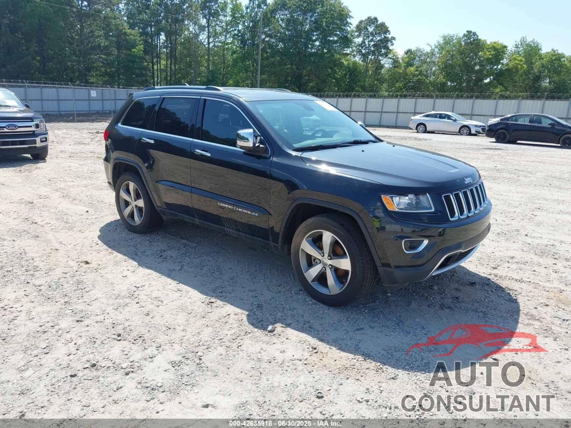 JEEP GRAND CHEROKEE 2016 - 1C4RJEBG6GC429695