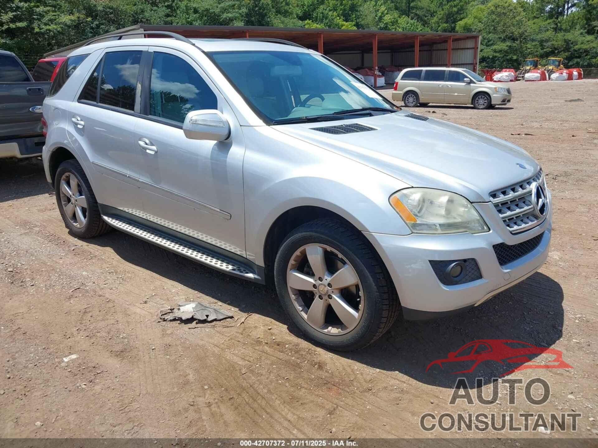 MERCEDES-BENZ ML 350 2009 - 4JGBB86E29A508672