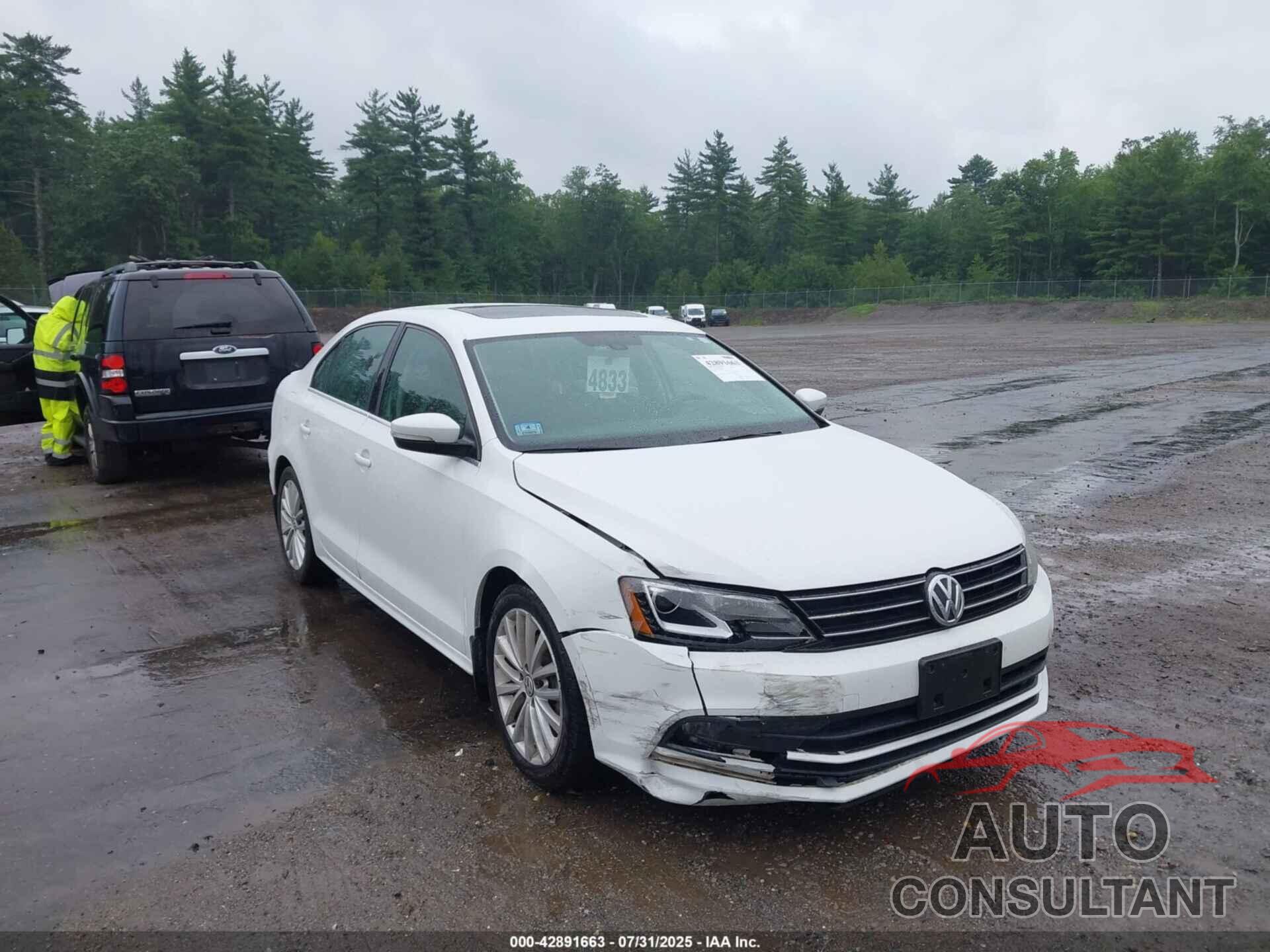 VOLKSWAGEN JETTA 2016 - 3VWL17AJ8GM395429