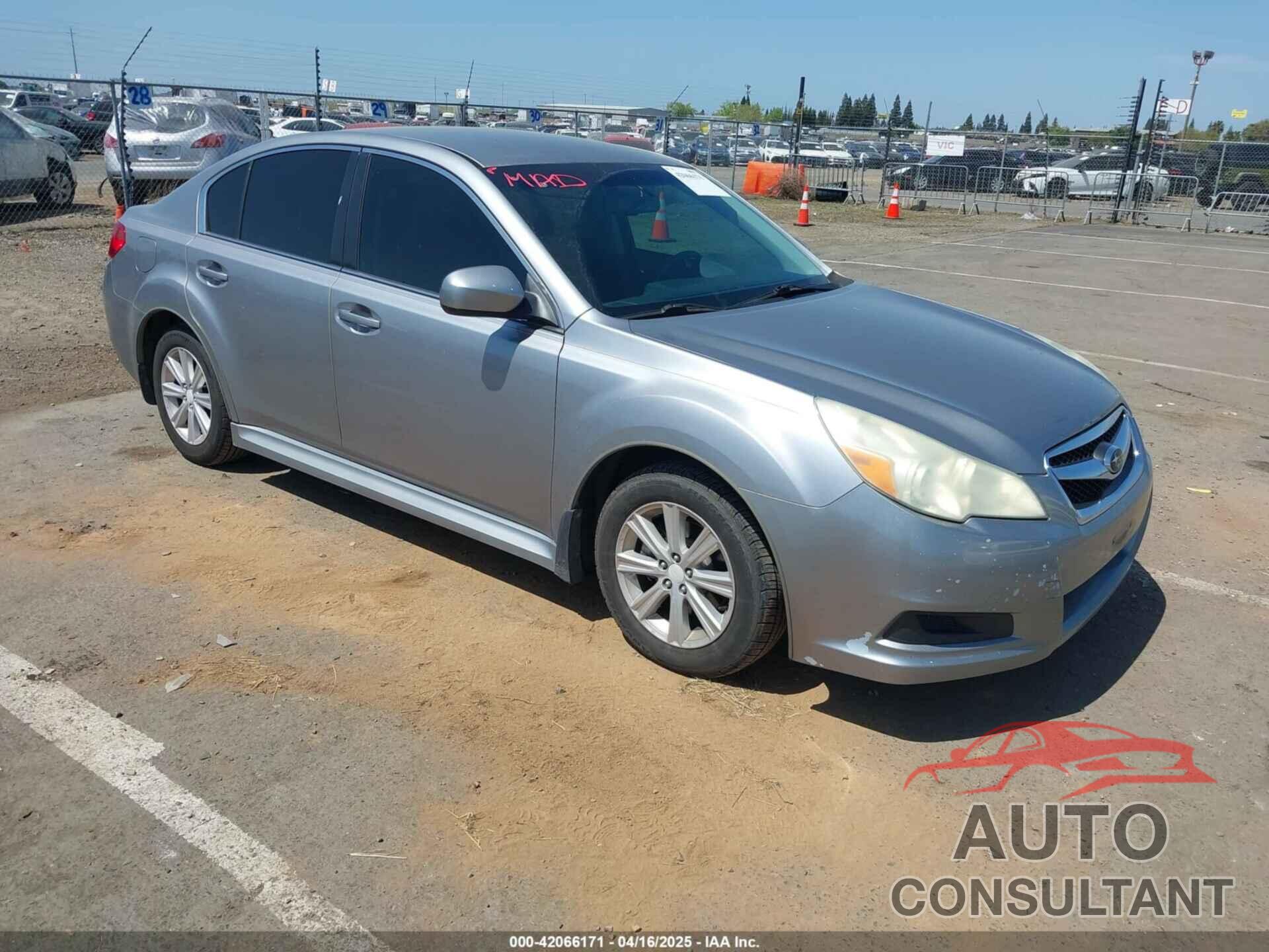 SUBARU LEGACY 2010 - 4S3BMBC61A3244555