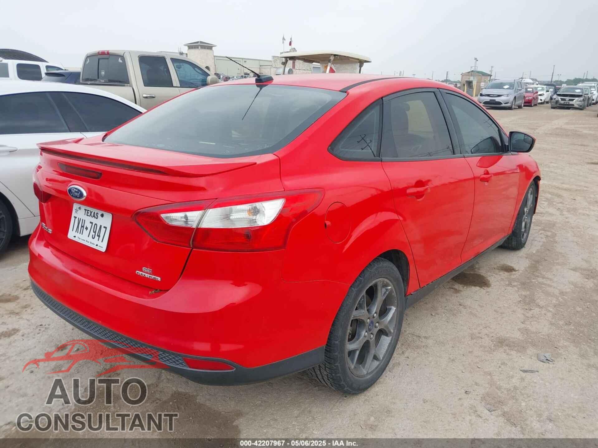 FORD FOCUS 2013 - 1FADP3F28DL308714