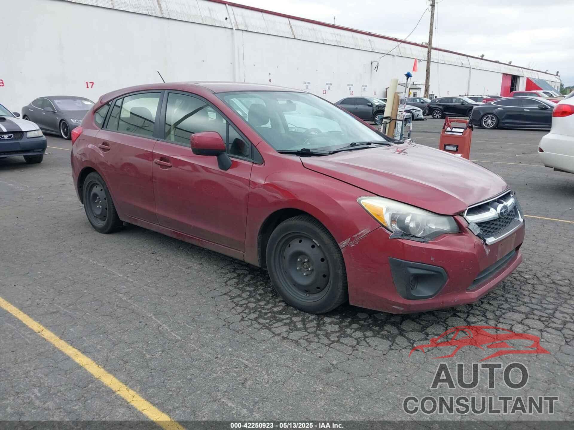 SUBARU IMPREZA 2012 - JF1GPAB67CH231149