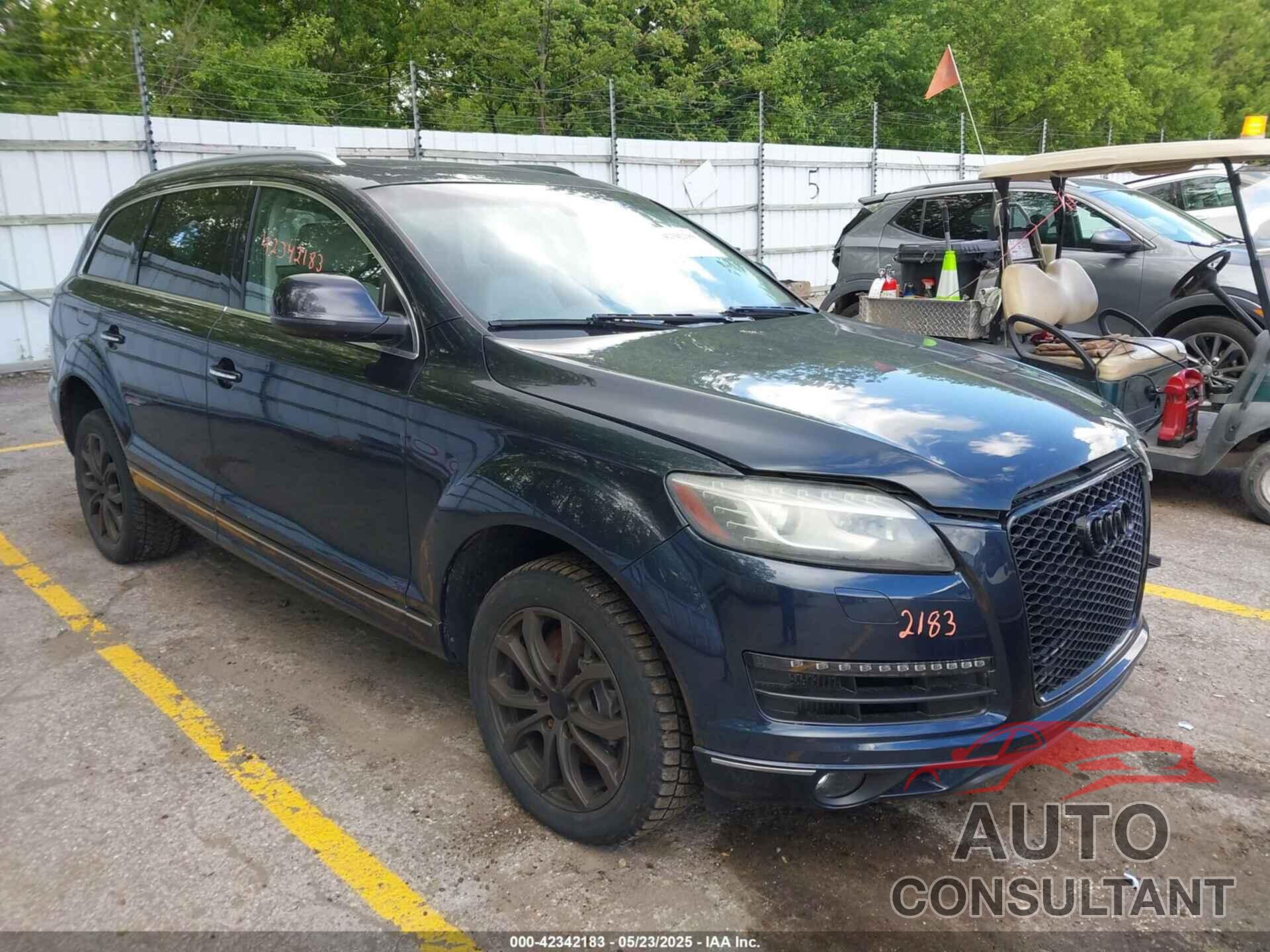 AUDI Q7 2012 - WA1LMAFE3CD008367