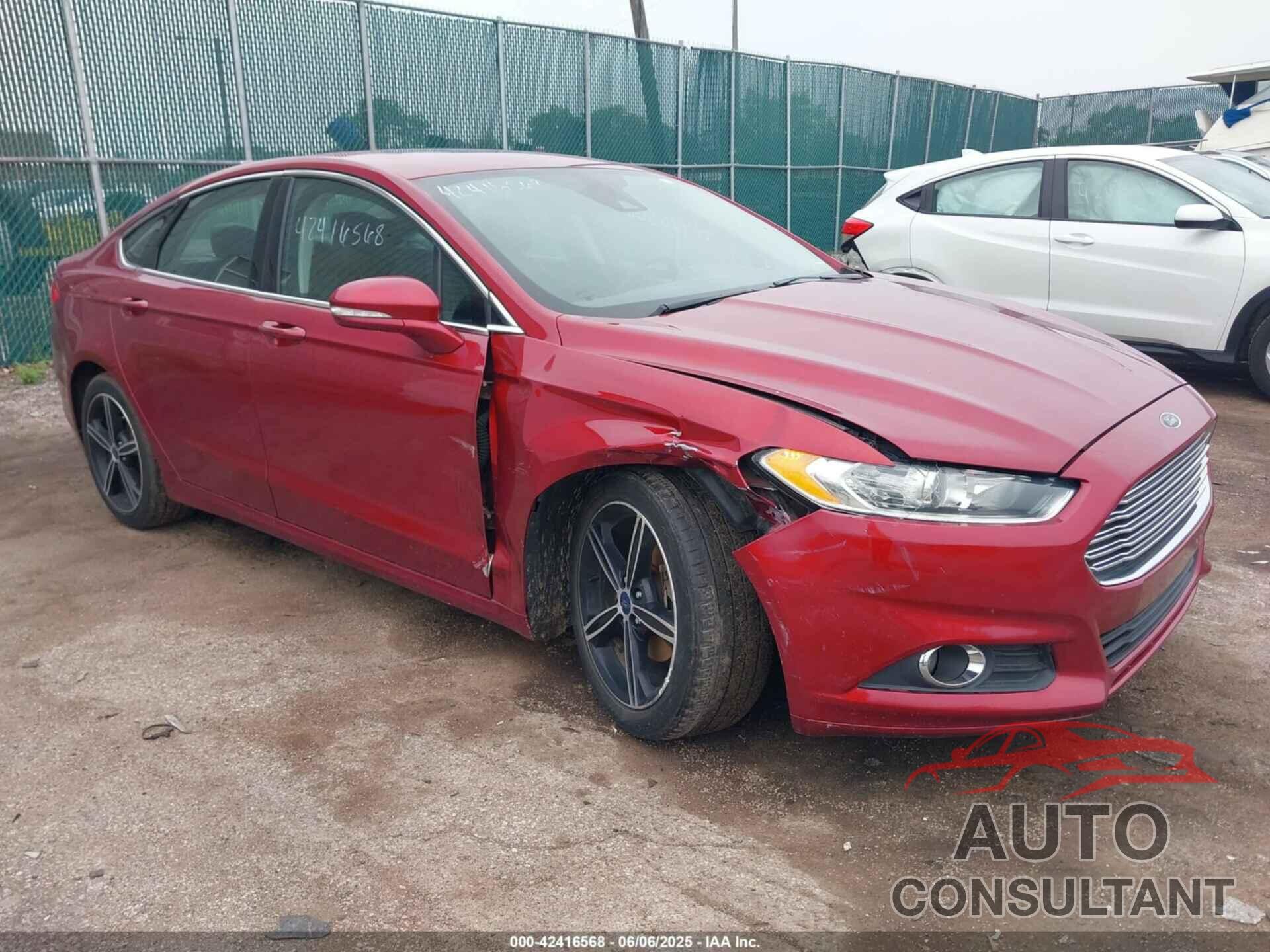FORD FUSION 2013 - 3FA6P0HR7DR384802