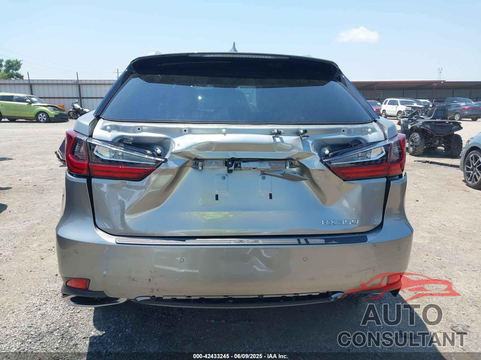 LEXUS RX 350 2021 - 2T2HZMAA6MC196394