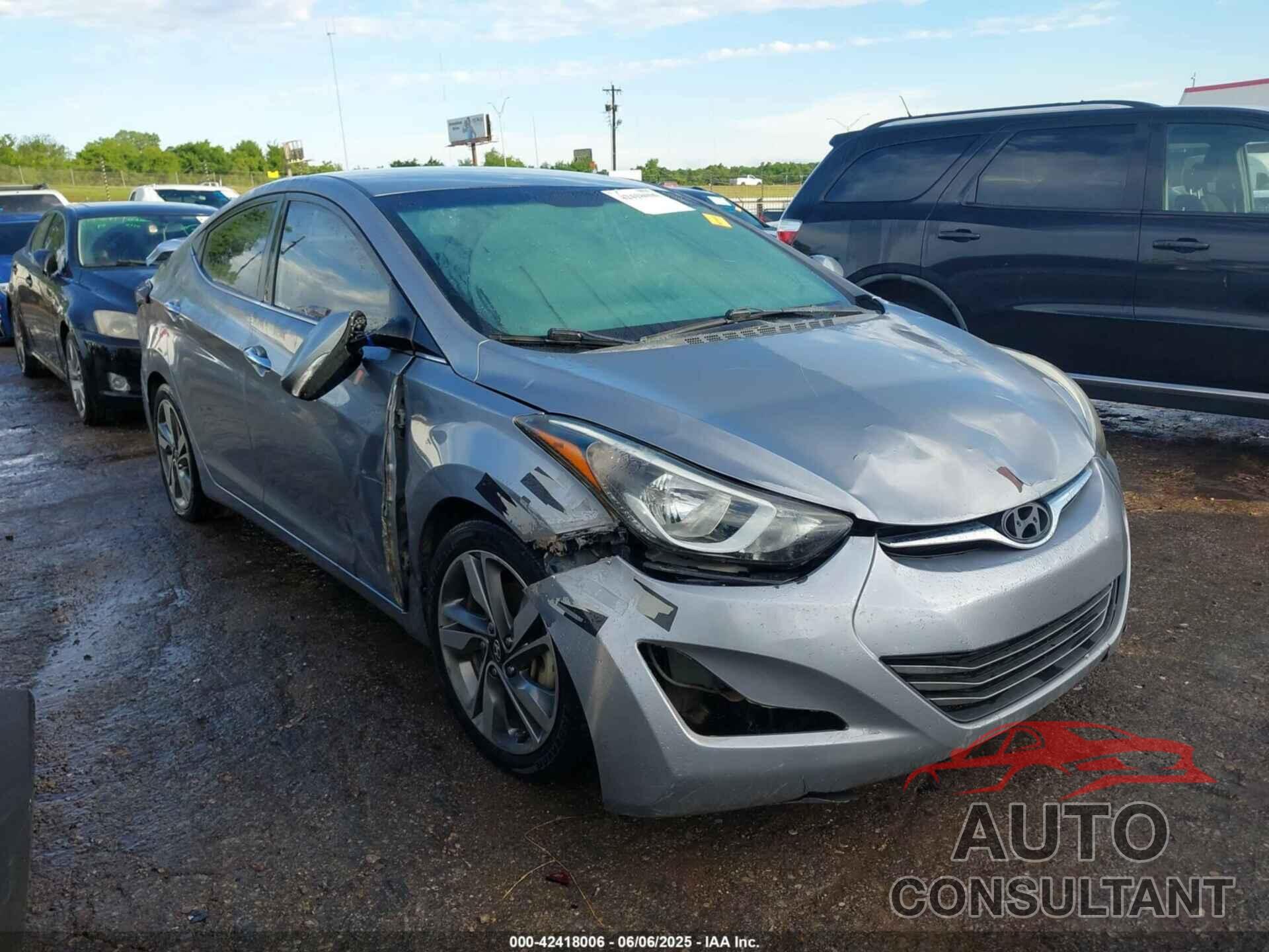 HYUNDAI ELANTRA 2015 - 5NPDH4AE4FH599749